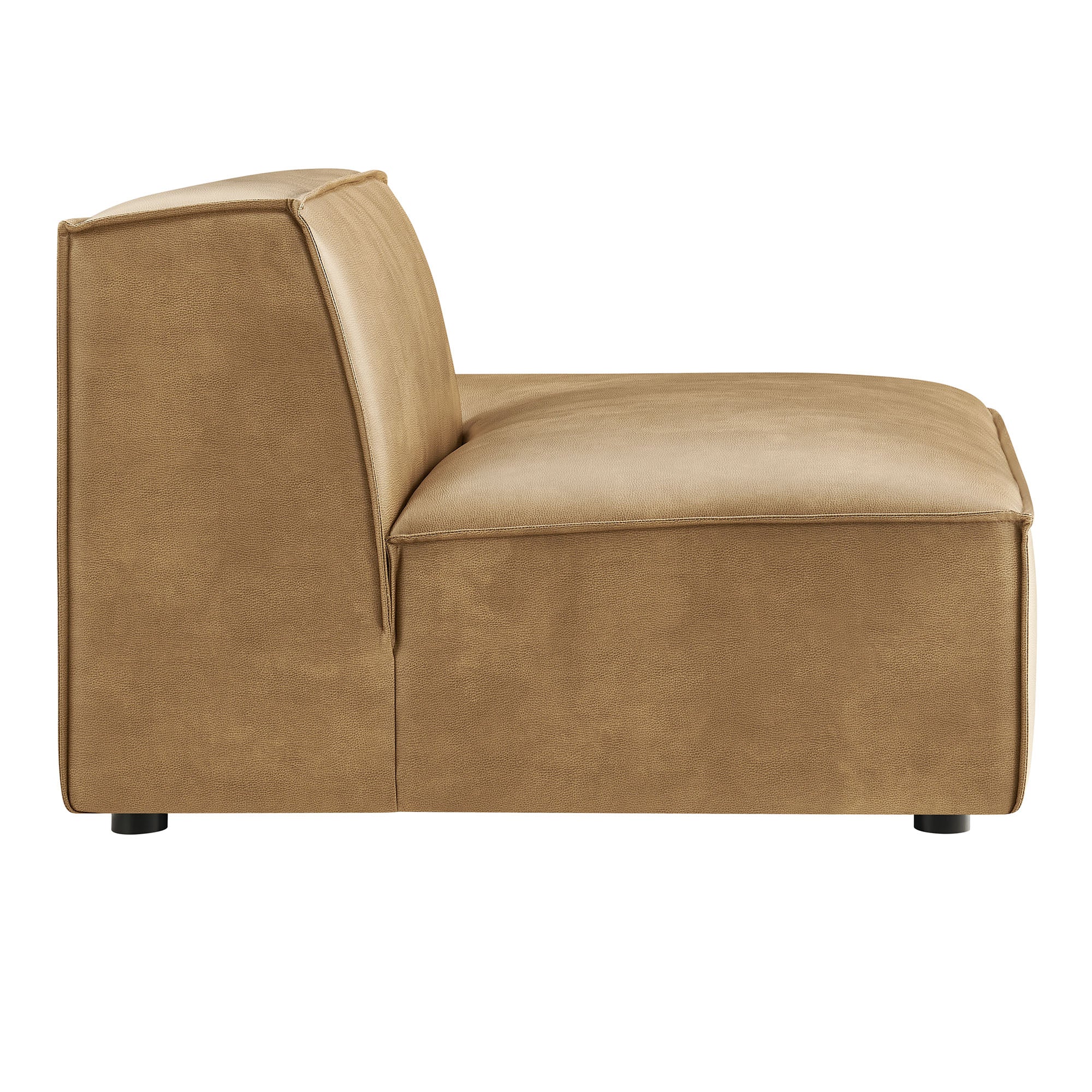 Modway EEI-7389 Restore Vegan Leather Right-Facing Armless Modular Chaise