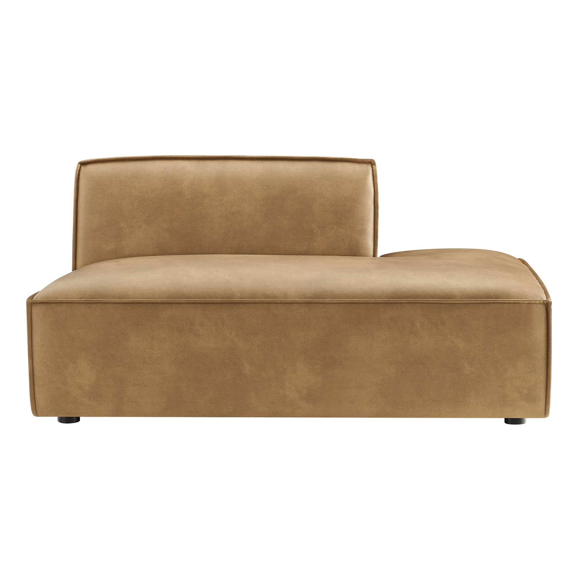 Modway EEI-7389 Restore Vegan Leather Right-Facing Armless Modular Chaise