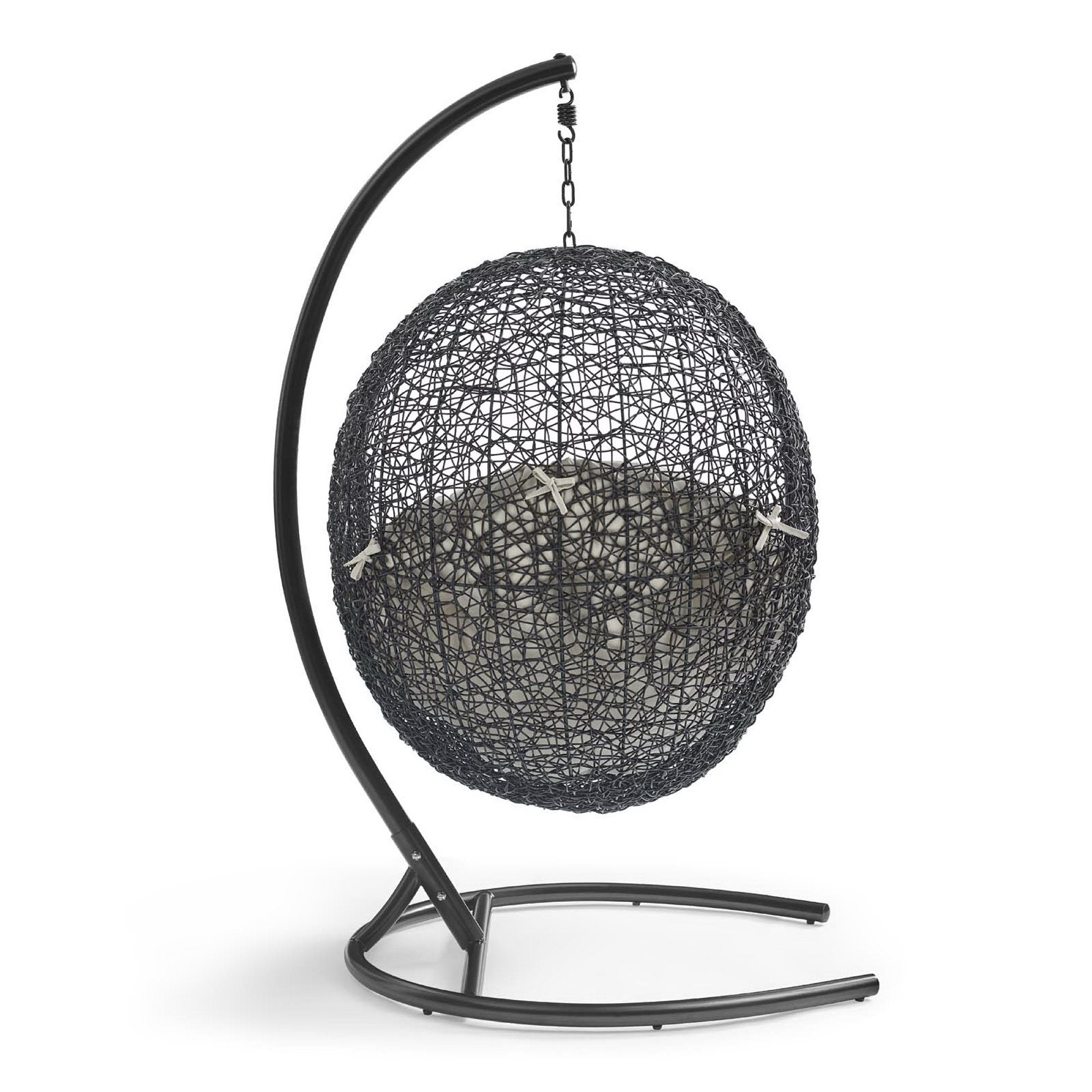 Modway Encase Swing Outdoor Patio Lounge Chair