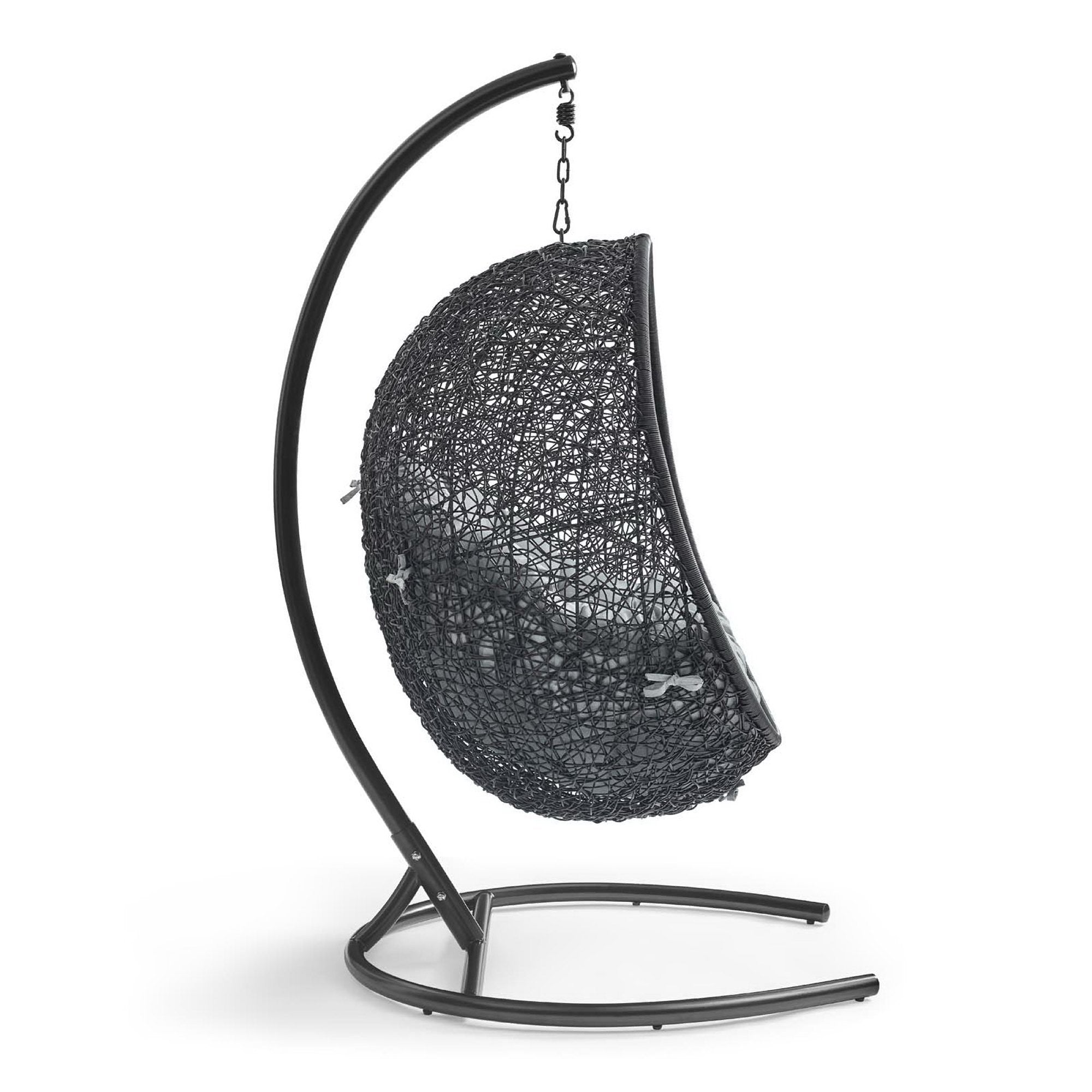 Modway Encase Swing Outdoor Patio Lounge Chair