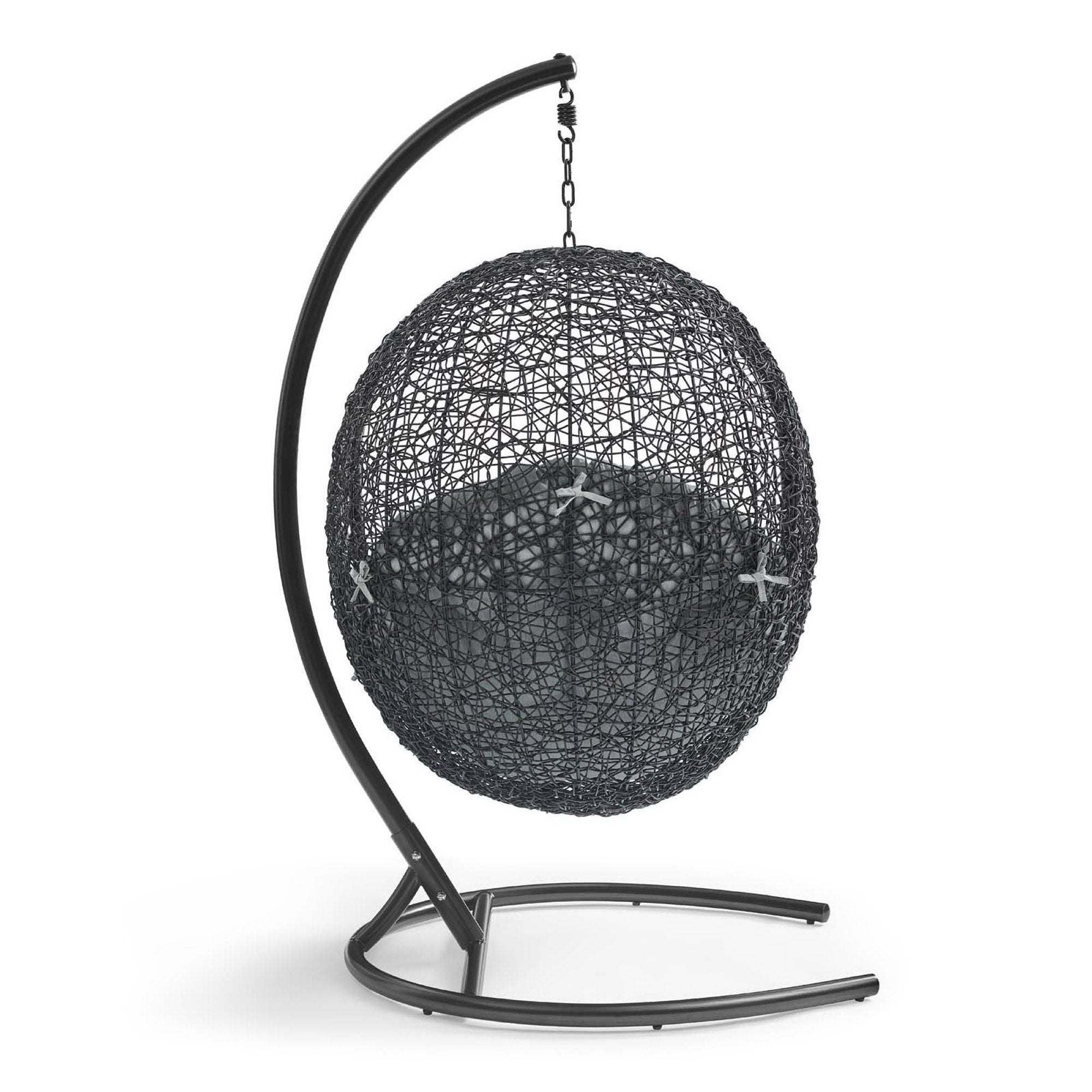Modway Encase Swing Outdoor Patio Lounge Chair