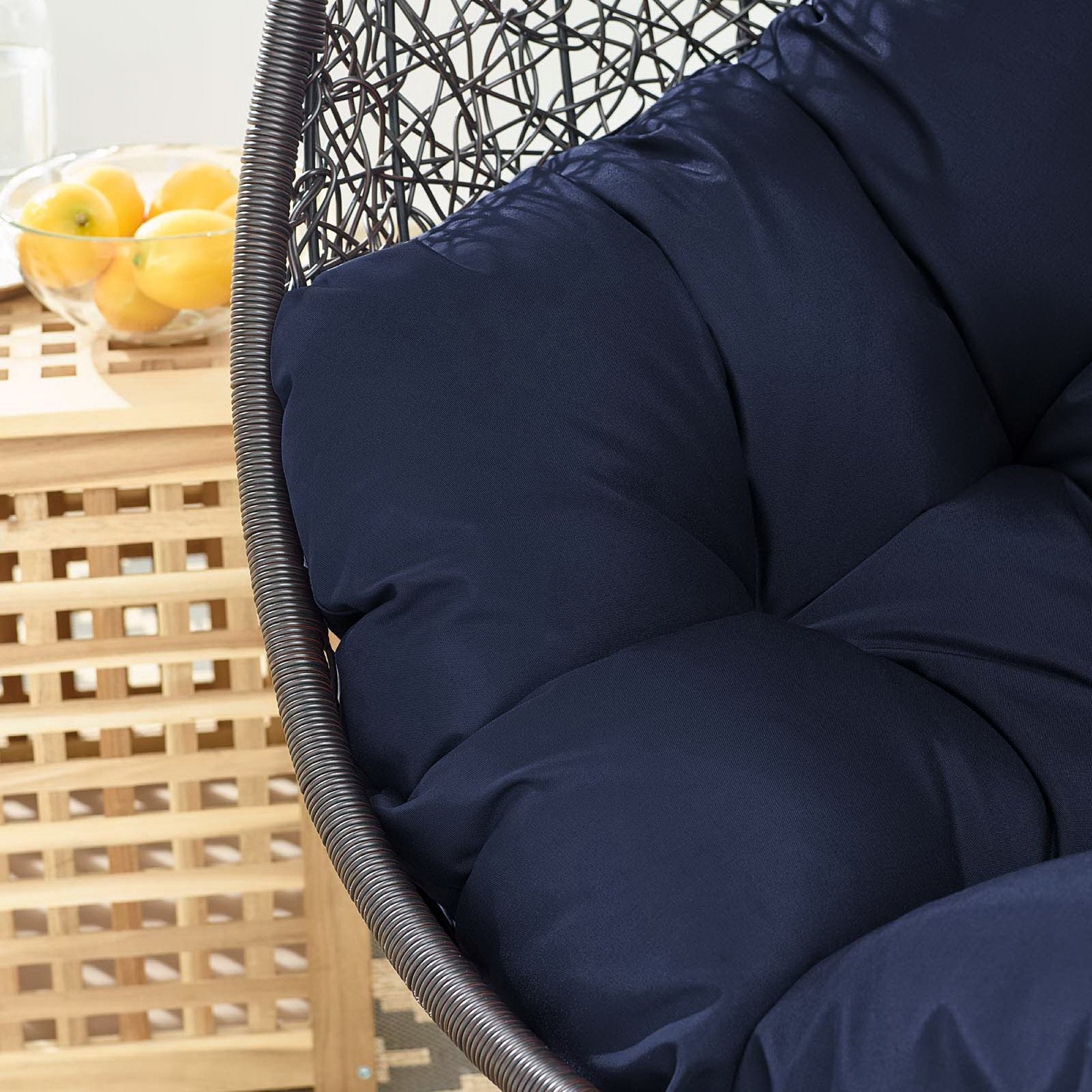 Modway Encase Swing Outdoor Patio Lounge Chair