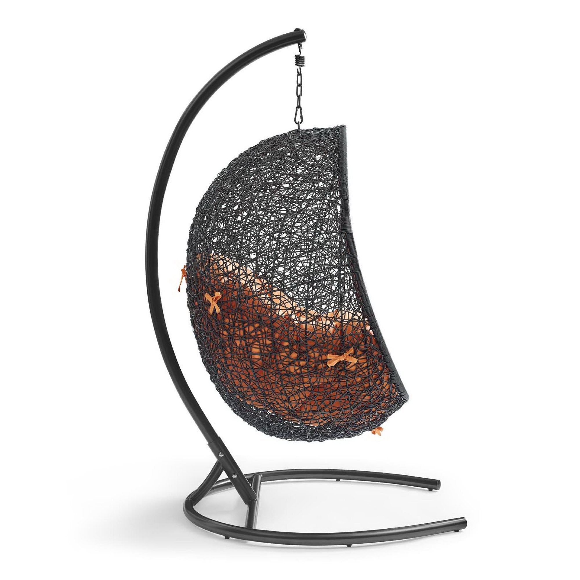 Modway Encase Swing Outdoor Patio Lounge Chair