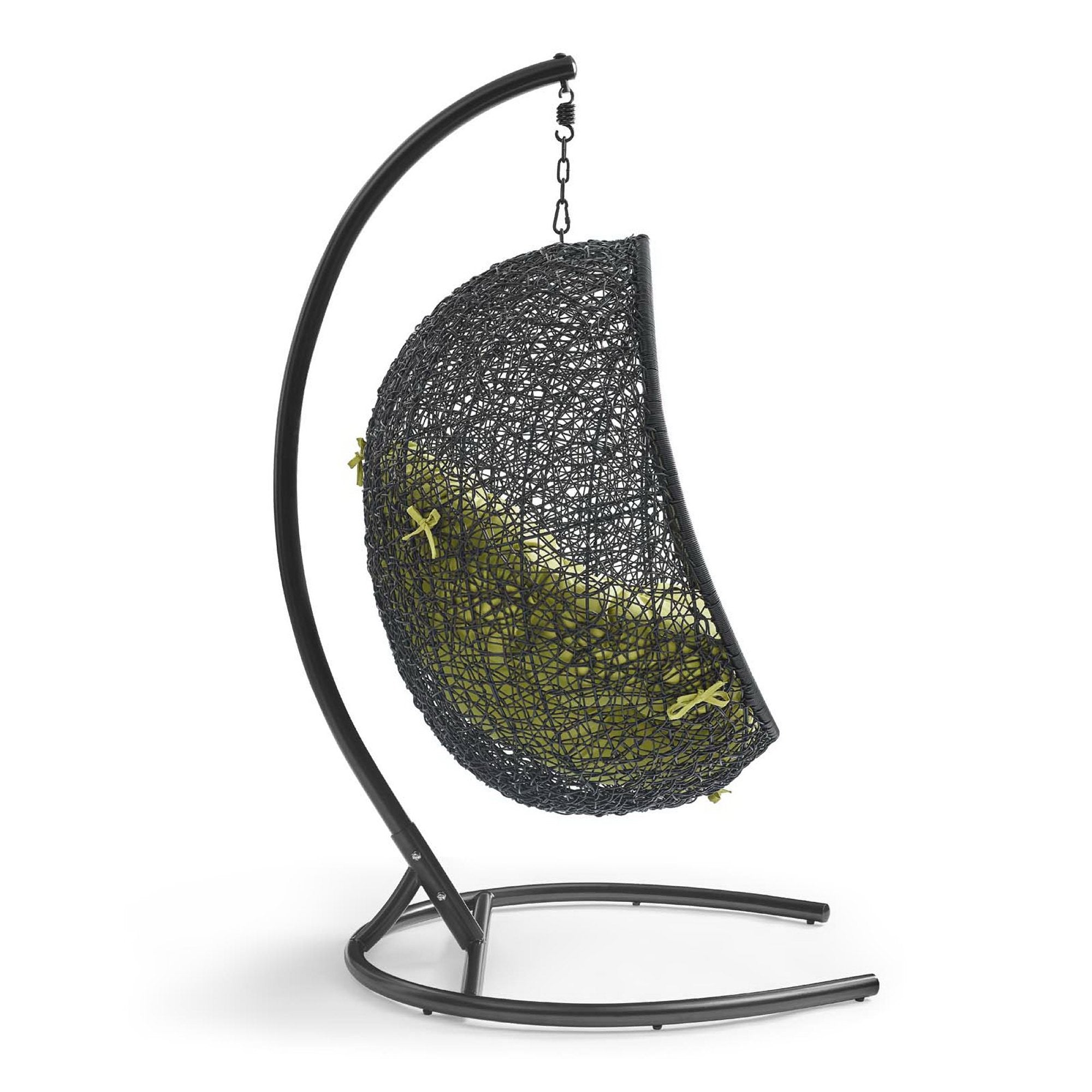 Modway Encase Swing Outdoor Patio Lounge Chair