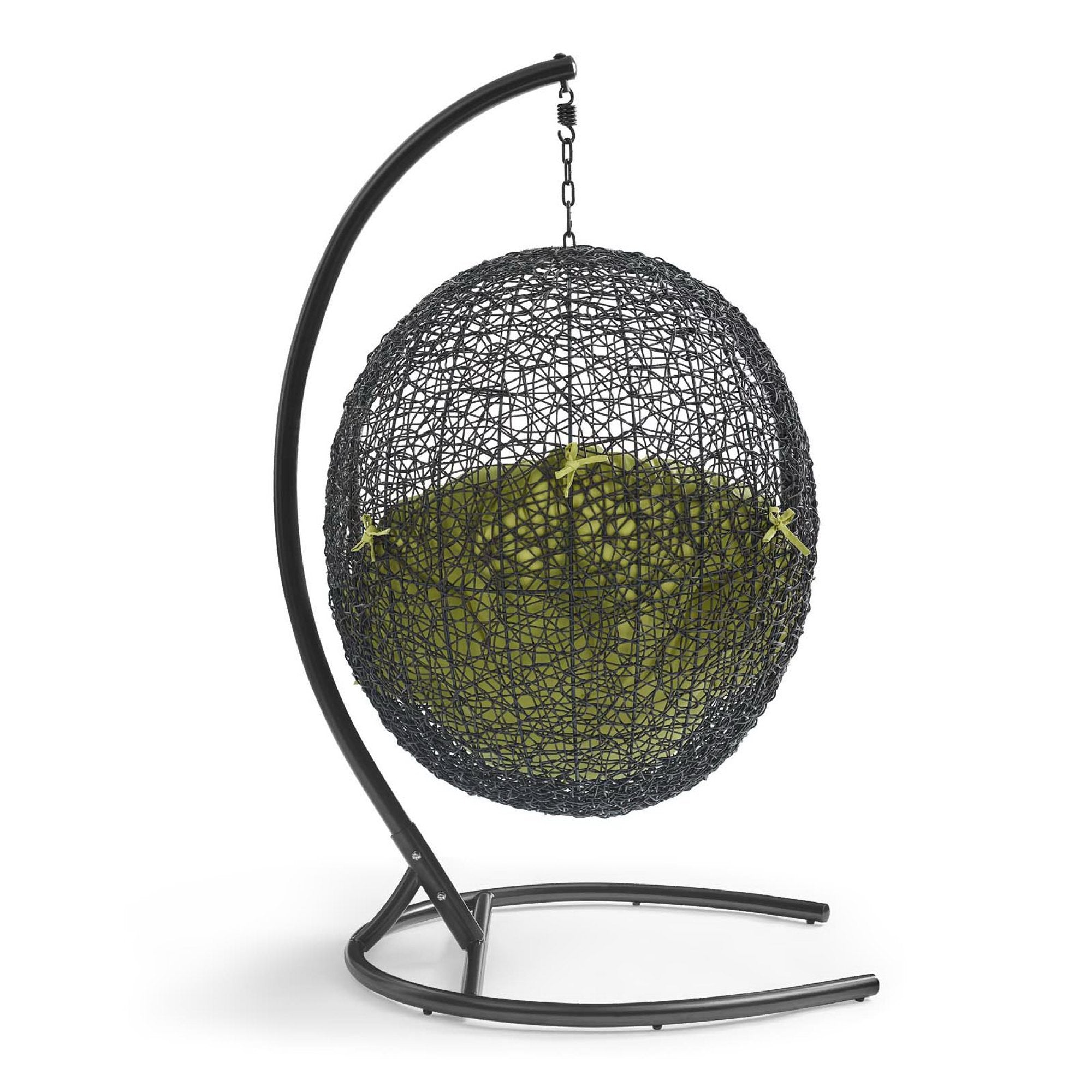 Modway Encase Swing Outdoor Patio Lounge Chair