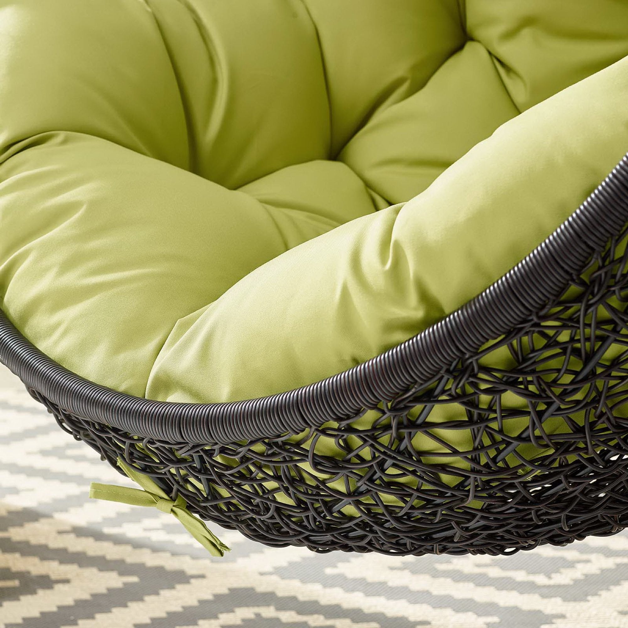 Modway Encase Swing Outdoor Patio Lounge Chair