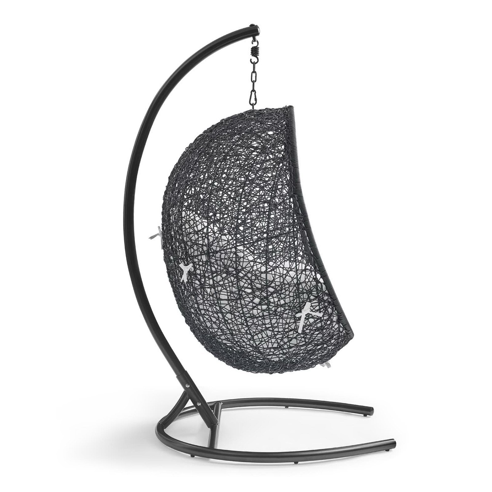 Modway Encase Swing Outdoor Patio Lounge Chair