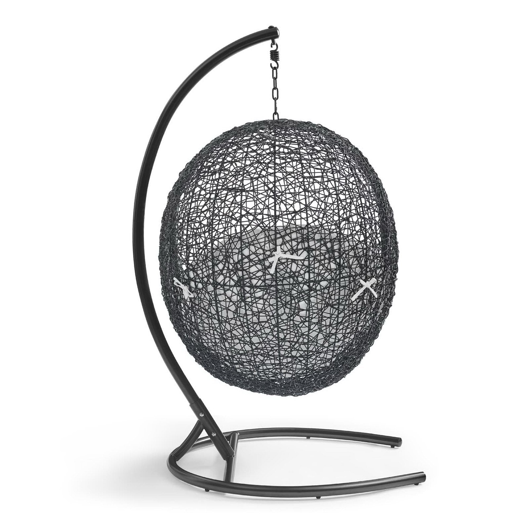 Modway Encase Swing Outdoor Patio Lounge Chair