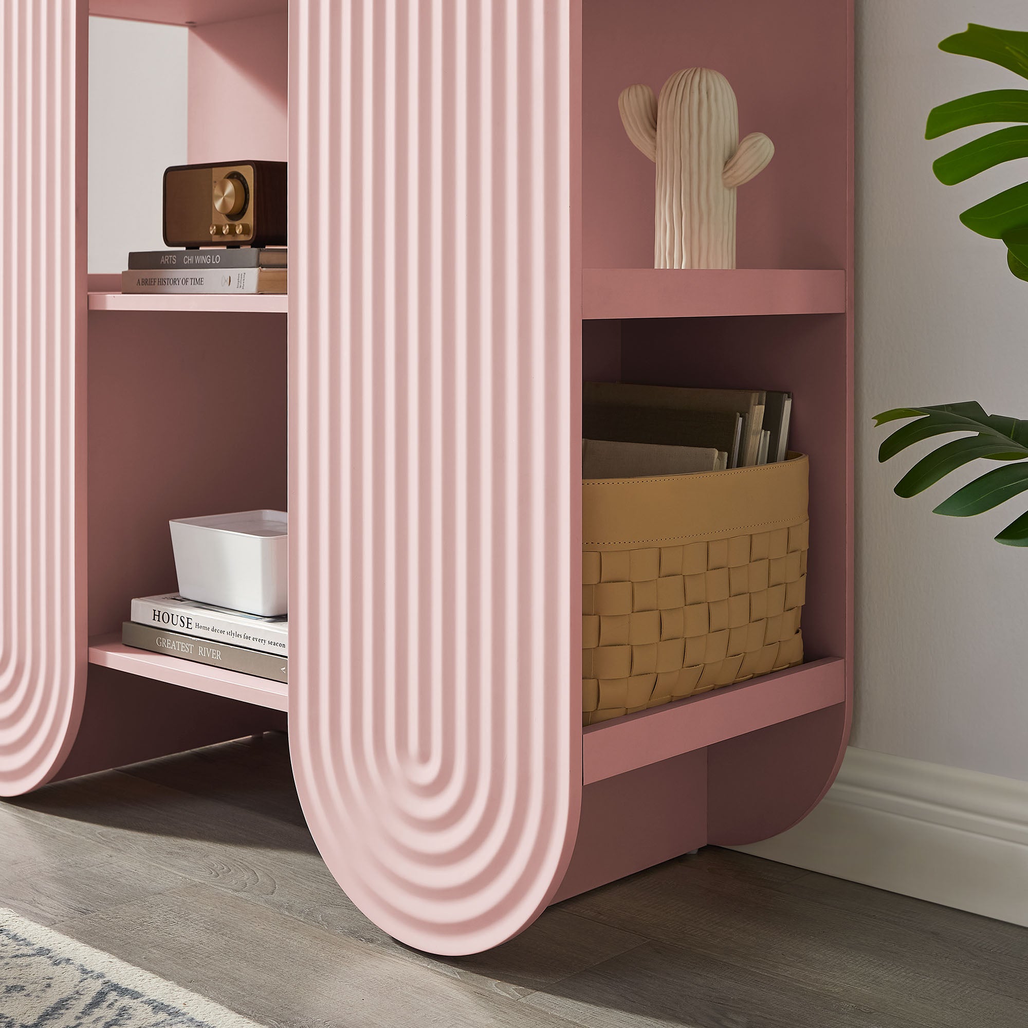 Modway Daydream 58" Arched Bookshelf