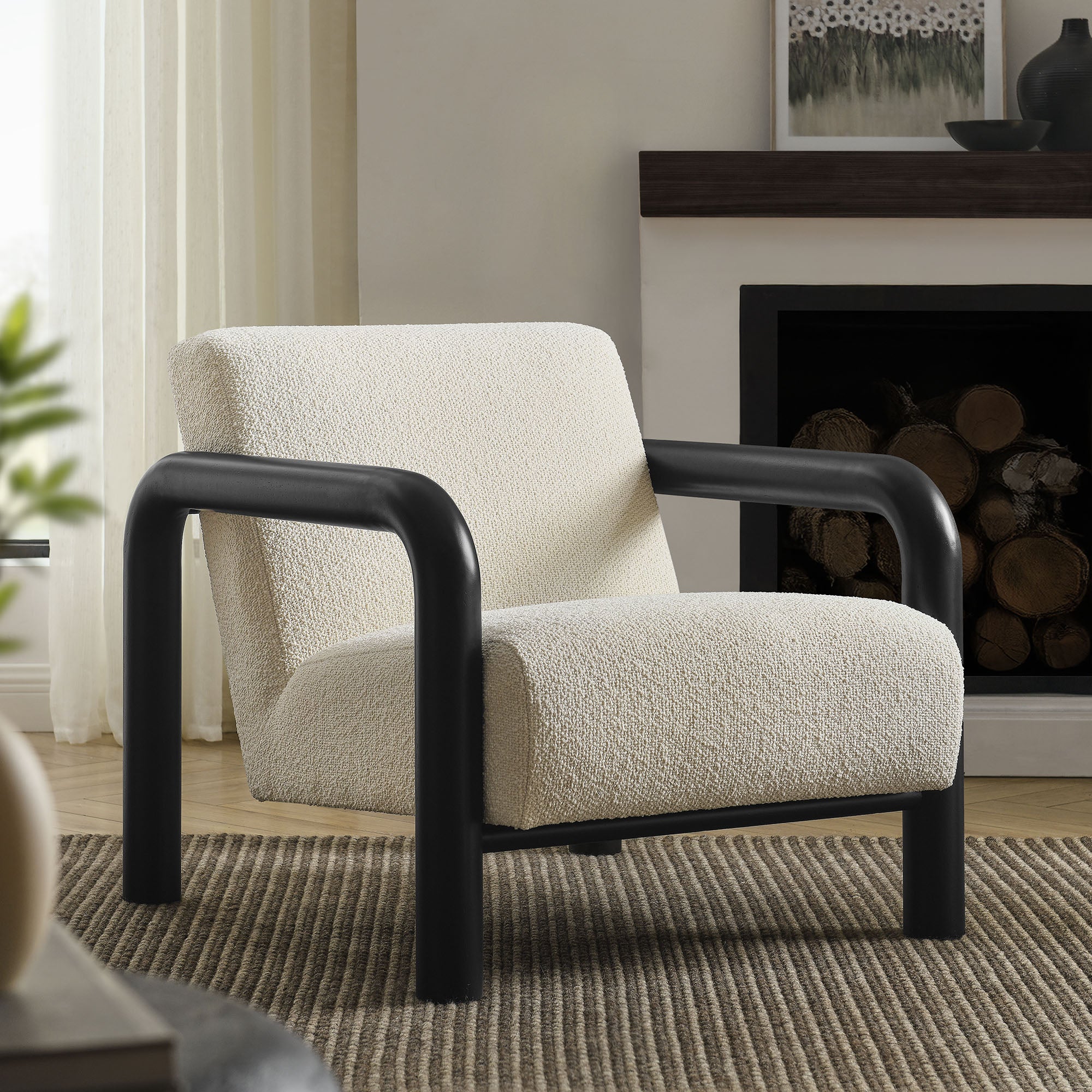 Modway Sereno Boucle Accent Chair