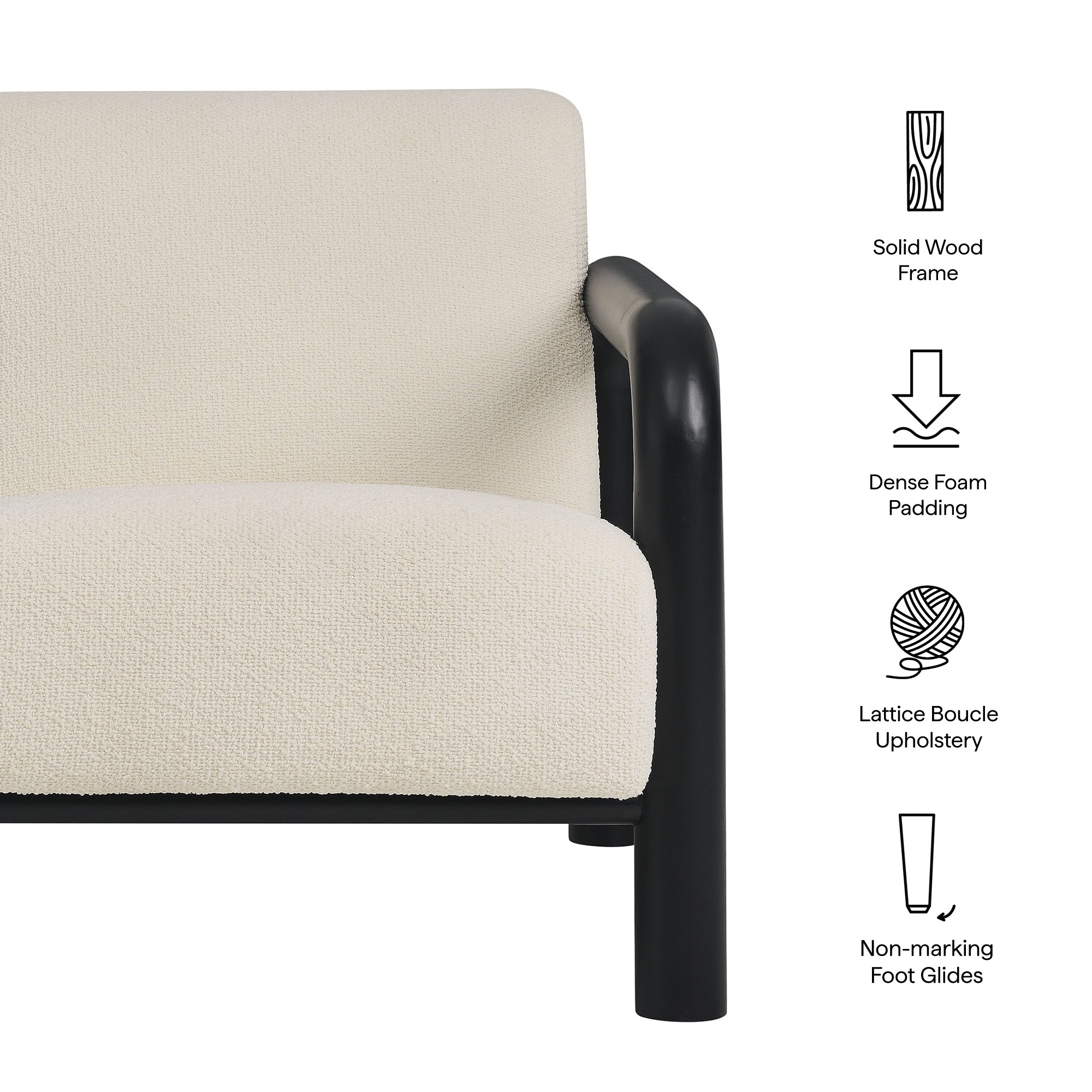 Modway Sereno Boucle Accent Chair