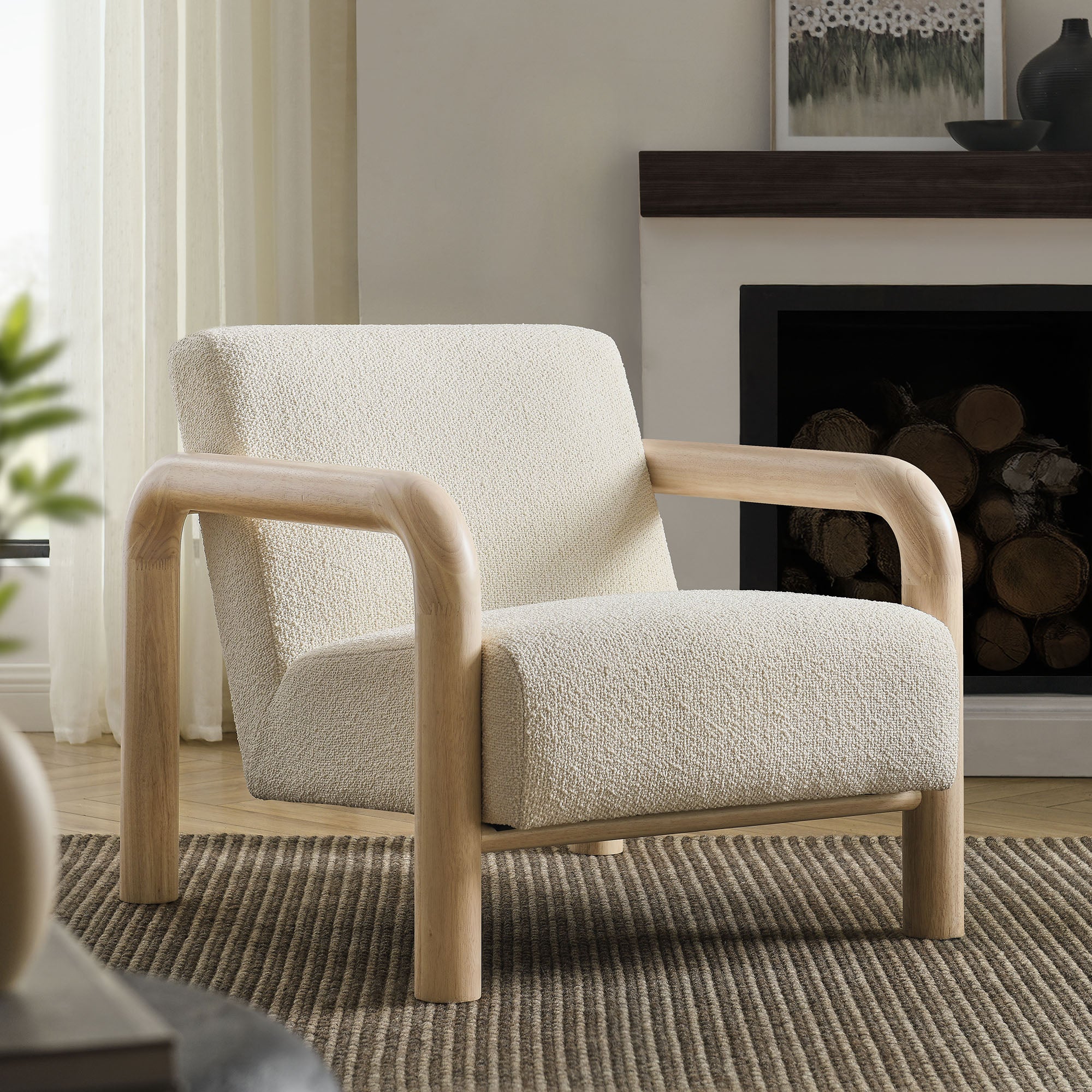 Modway Sereno Boucle Accent Chair