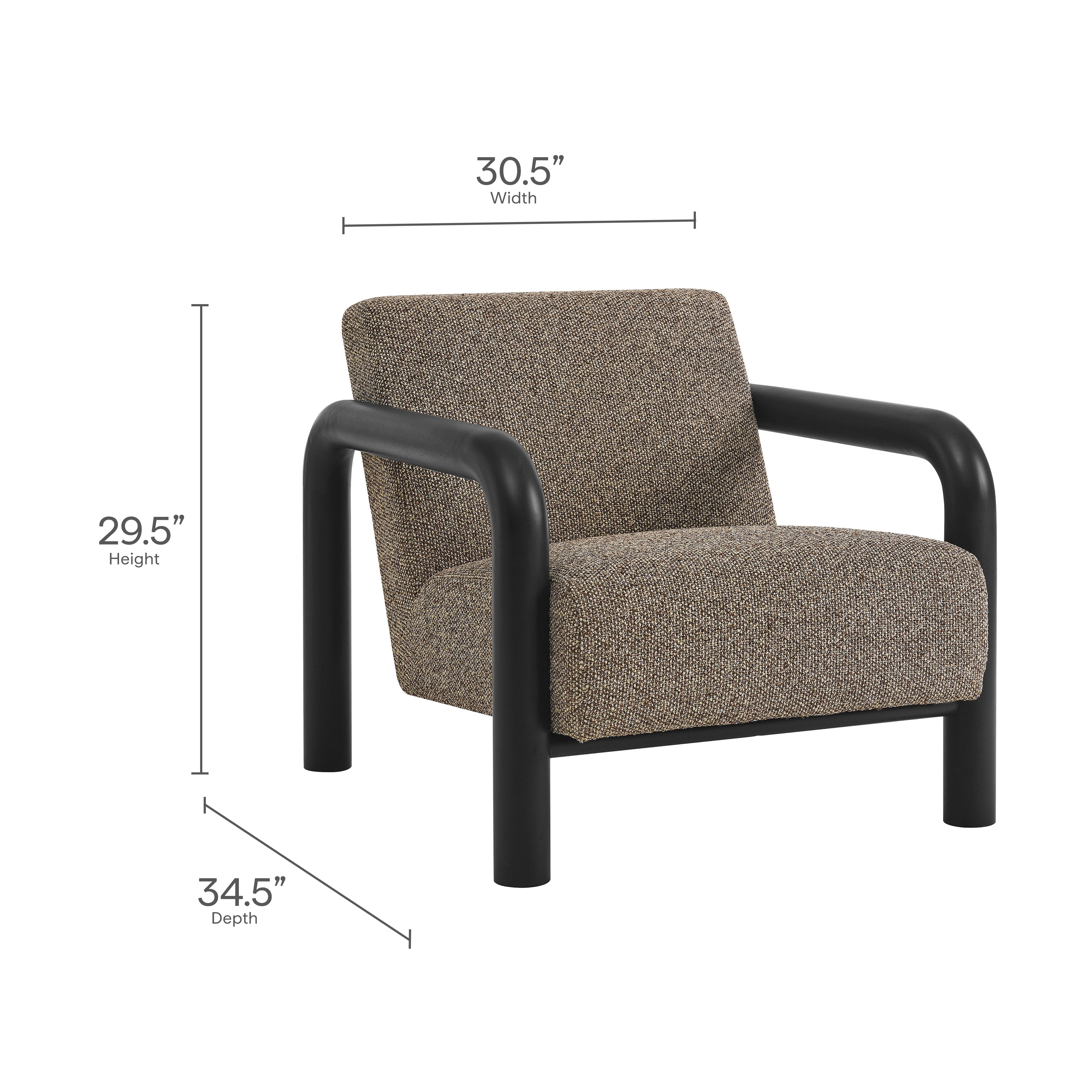 Modway Sereno Boucle Accent Chair