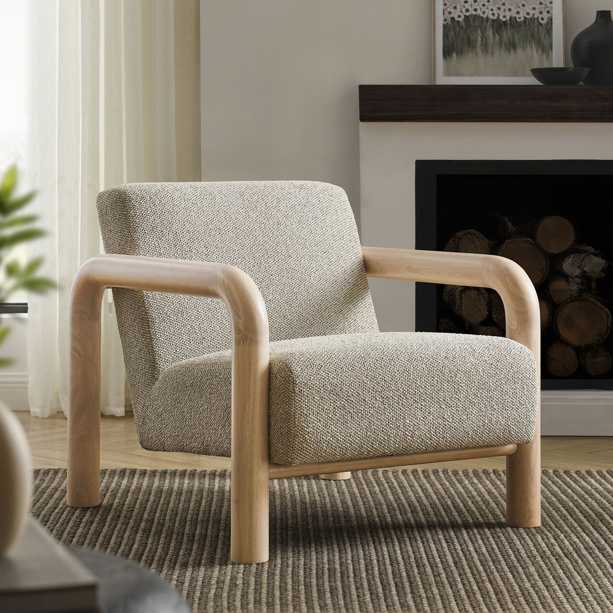 Modway Sereno Boucle Accent Chair
