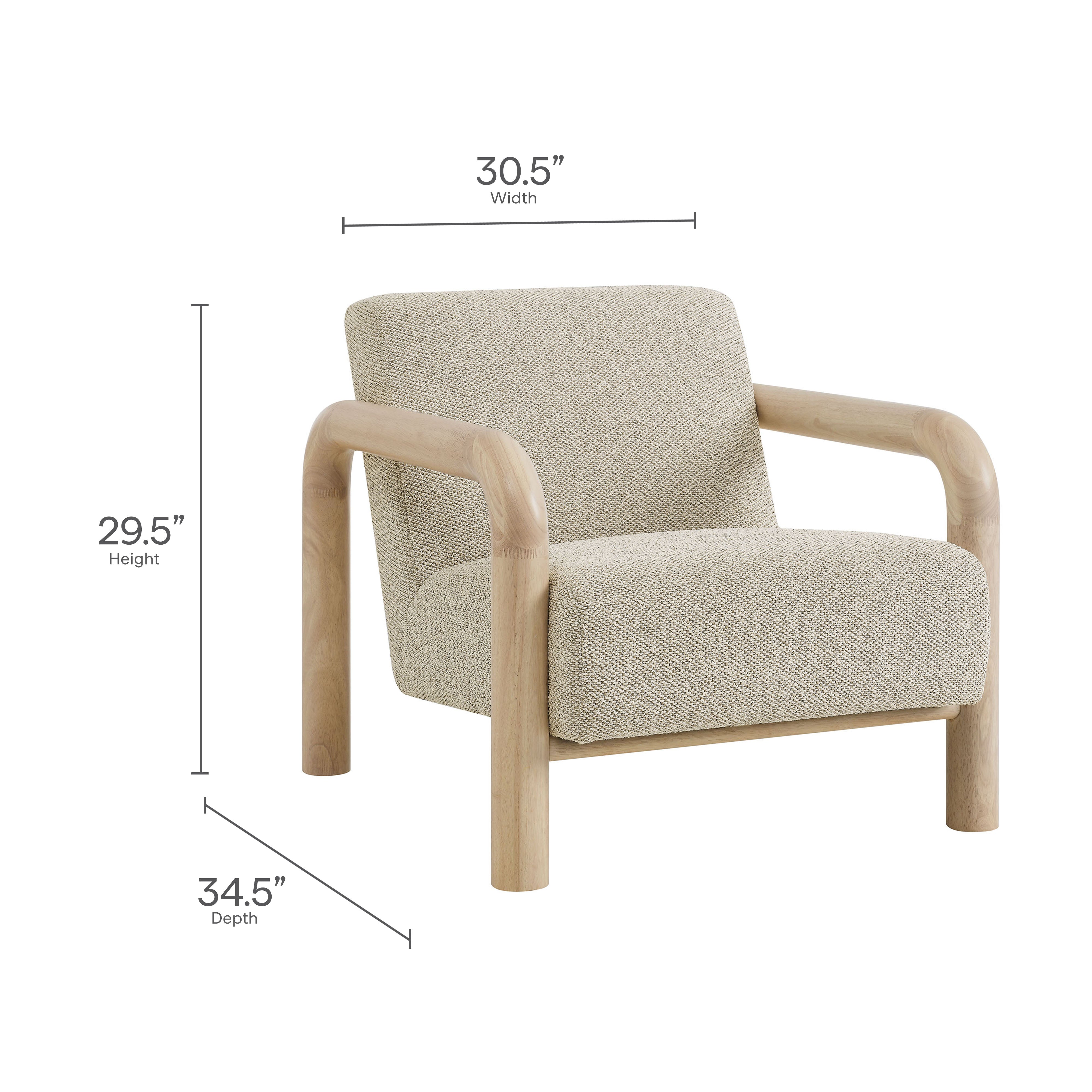 Modway Sereno Boucle Accent Chair