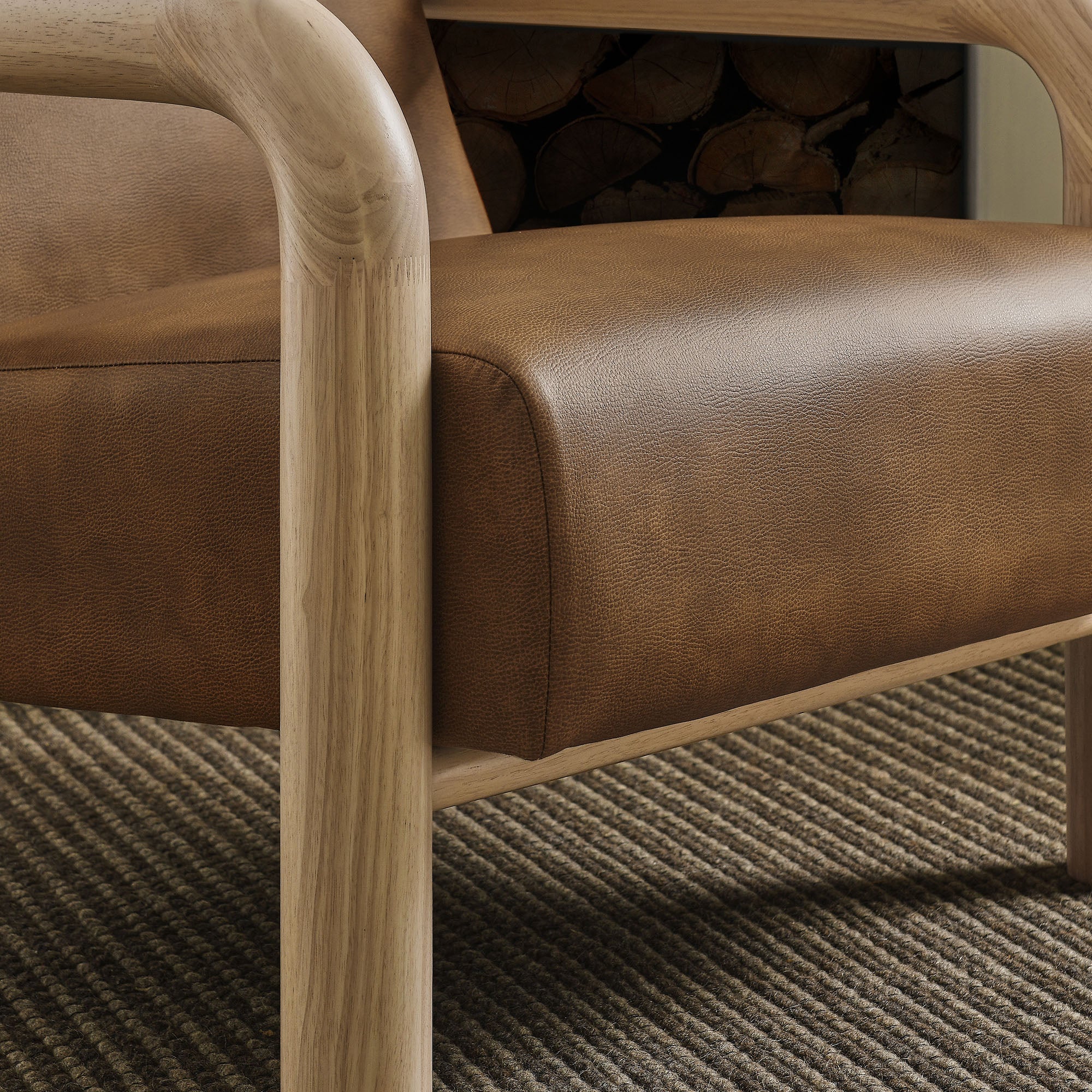 Modway Sereno Vegan Leather Accent Chair