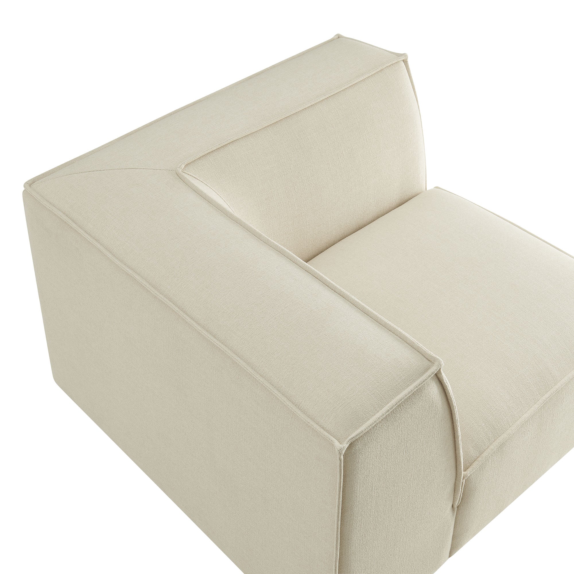 Modway EEI-7393 Restore Performance Fabric Upholstered Modular Corner Chair