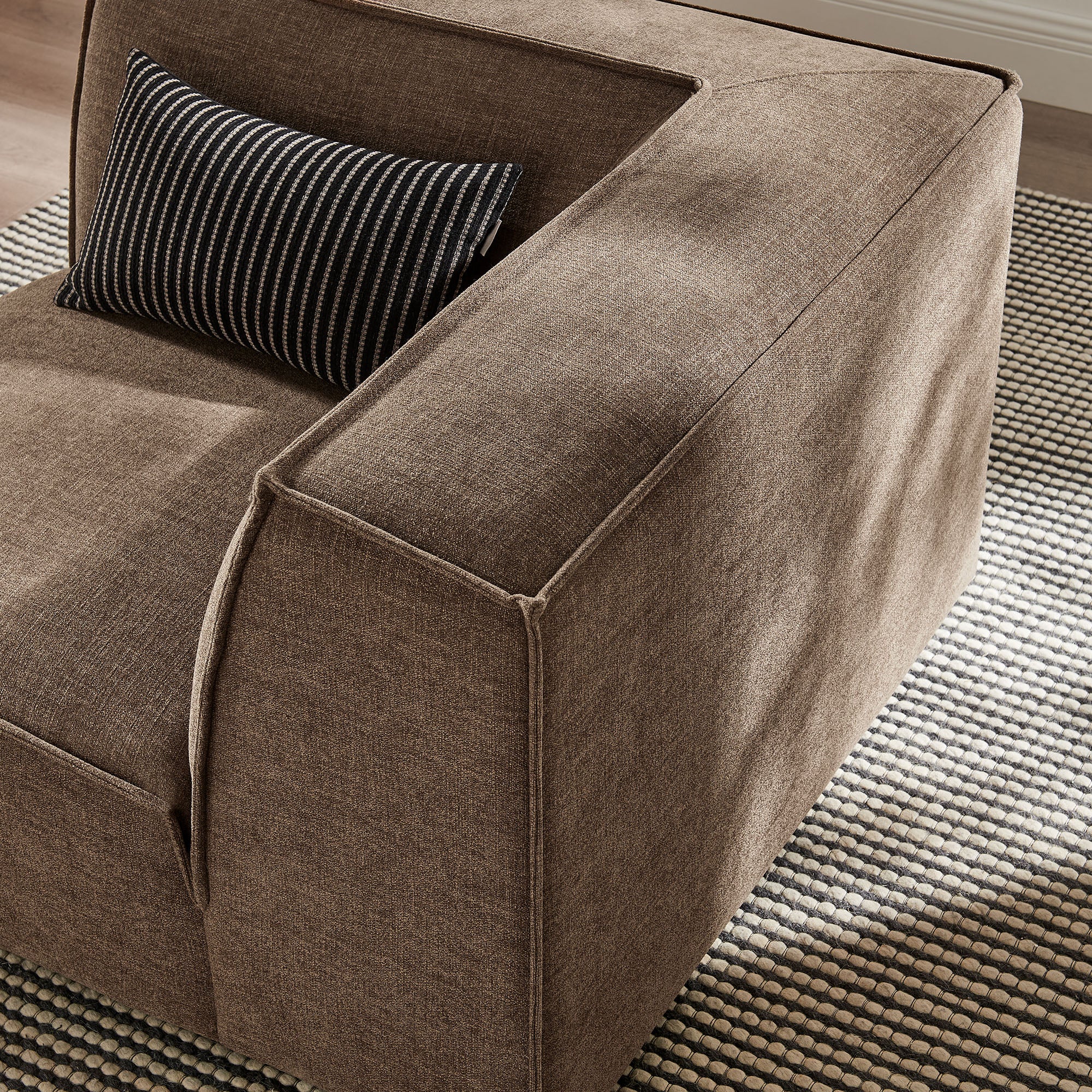 Modway EEI-7393 Restore Performance Fabric Upholstered Modular Corner Chair