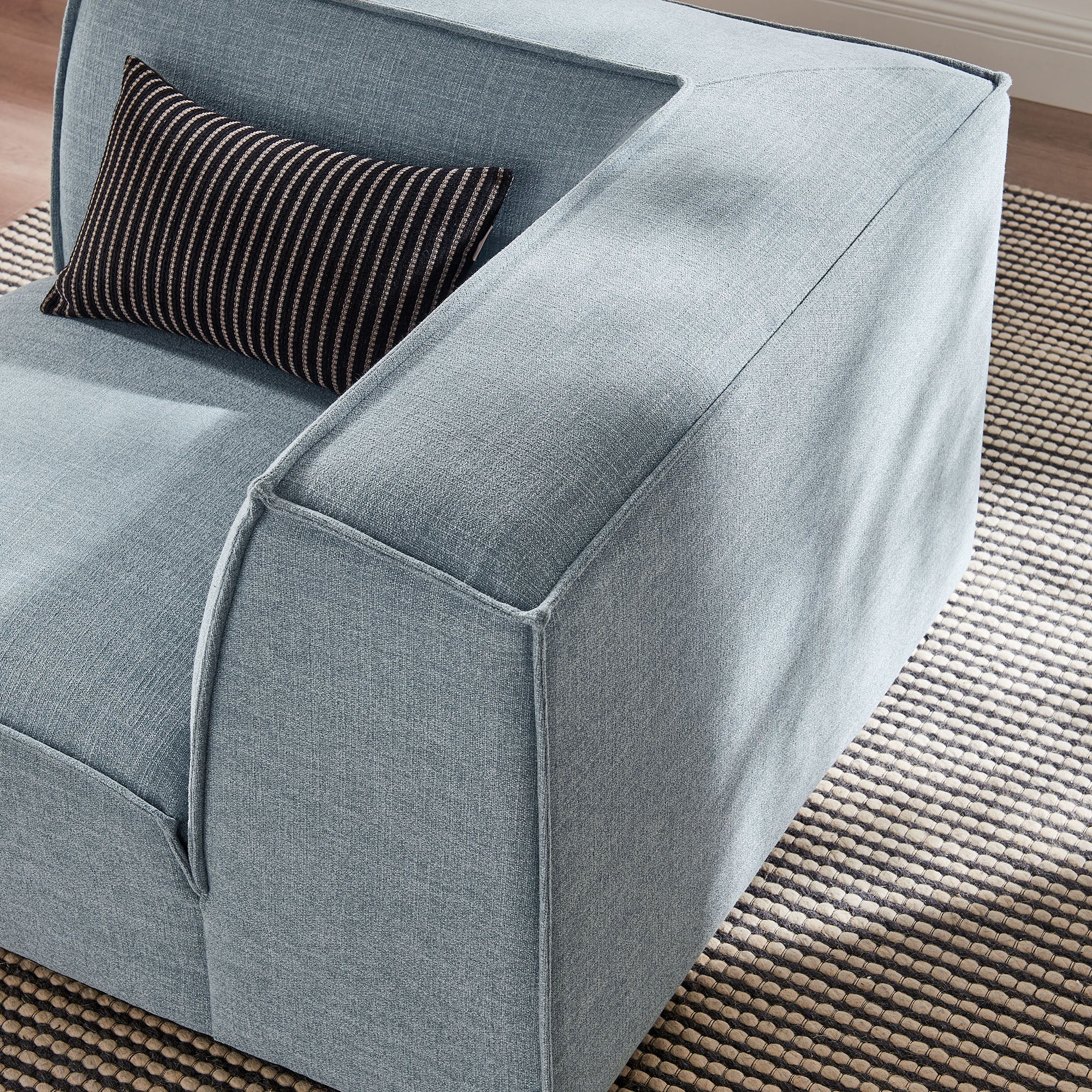 Modway EEI-7393 Restore Performance Fabric Upholstered Modular Corner Chair
