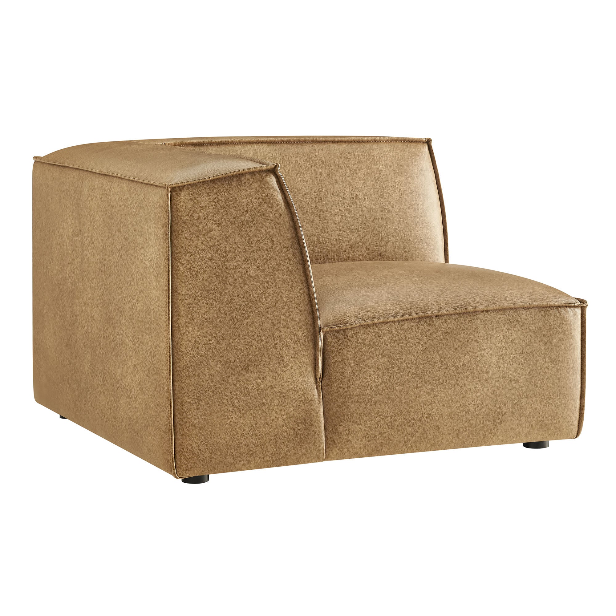 Modway EEI-7394 Restore Vegan Leather Modular Corner Chair