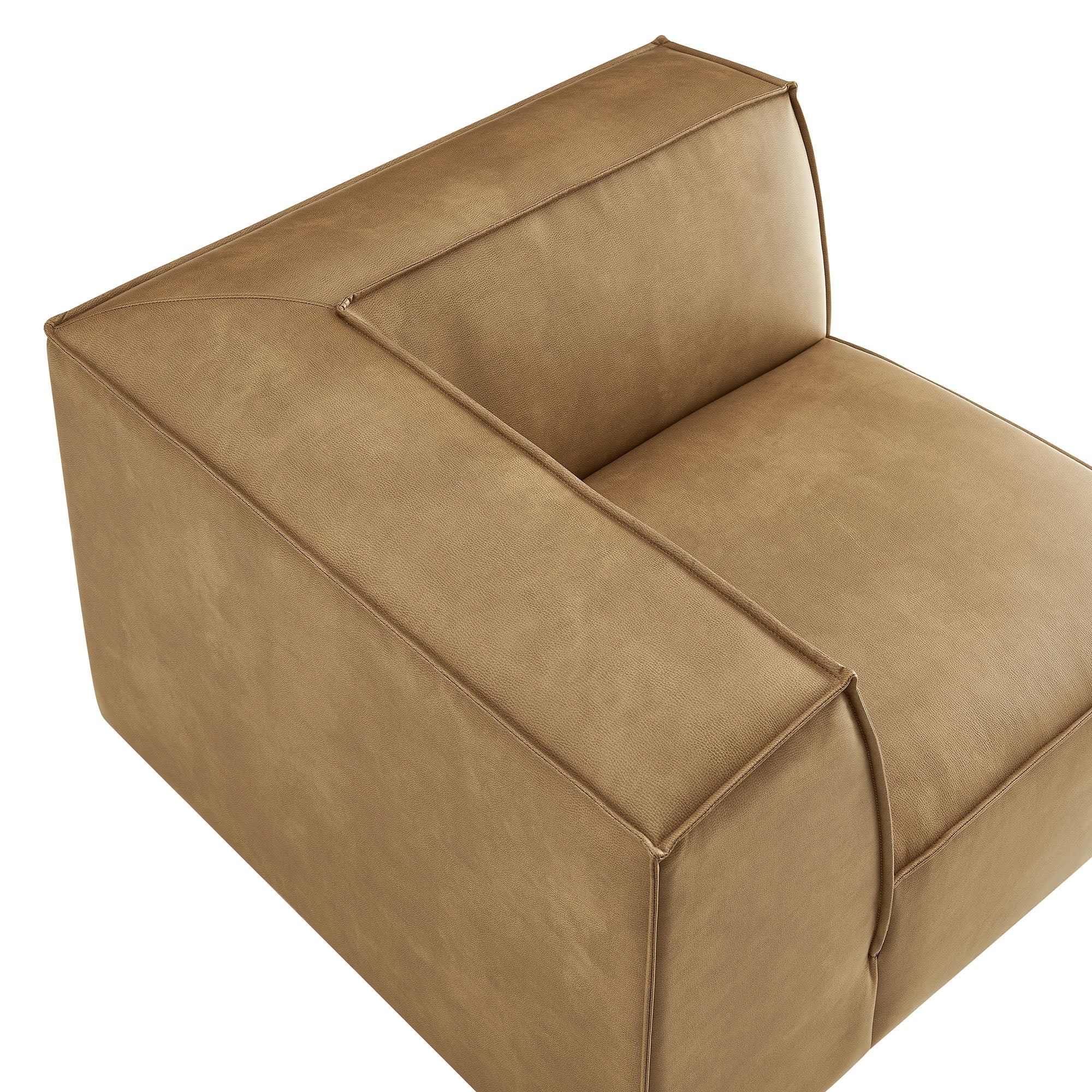 Modway EEI-7394 Restore Vegan Leather Modular Corner Chair