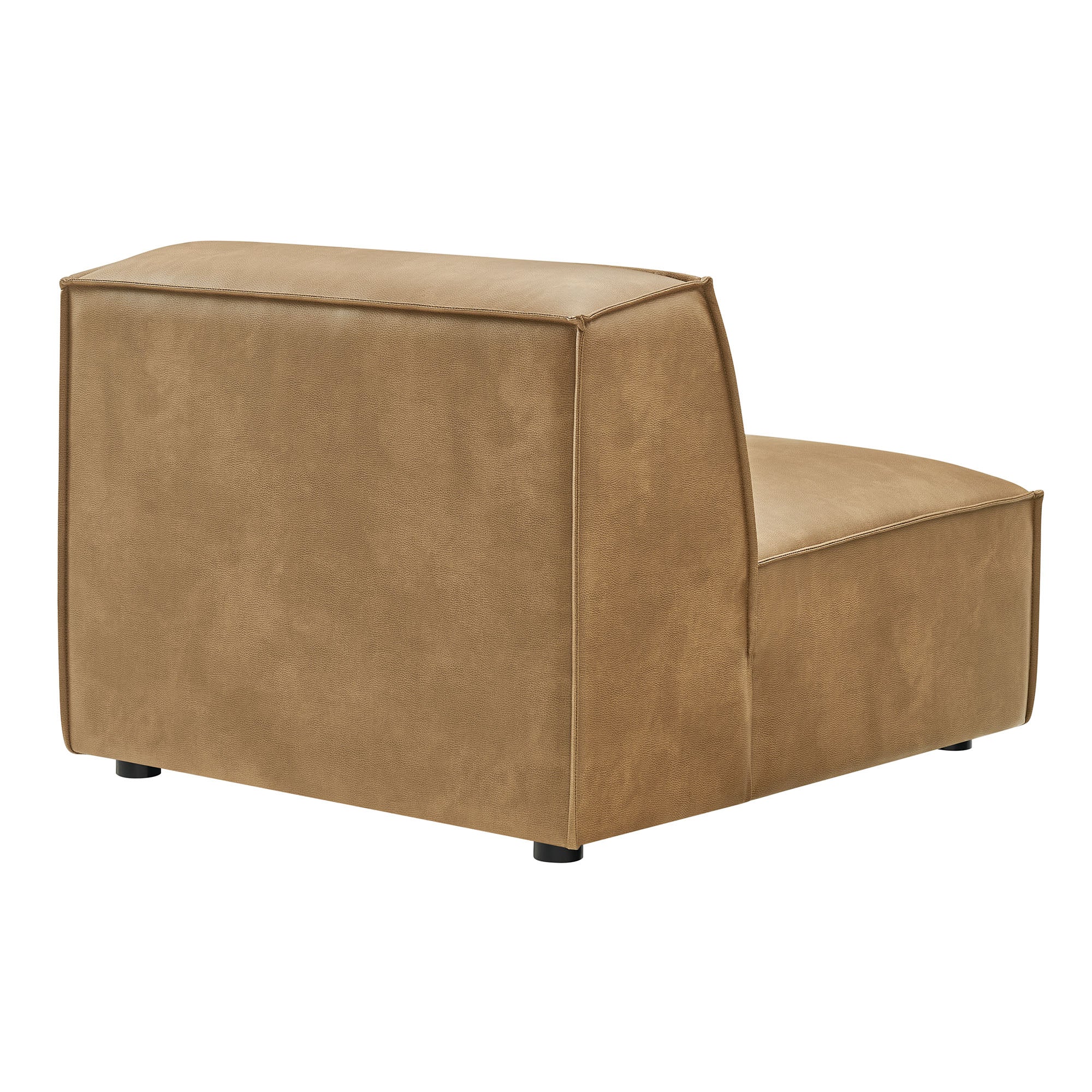Modway EEI-7396 Restore Vegan Leather Armless Modular Chair