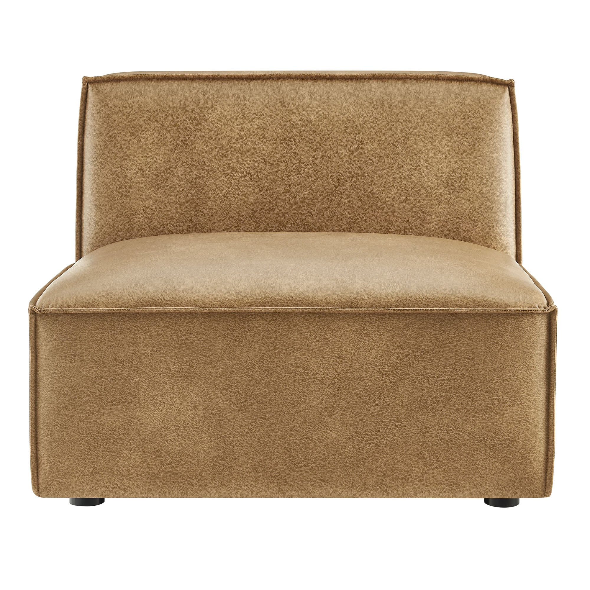 Modway EEI-7396 Restore Vegan Leather Armless Modular Chair