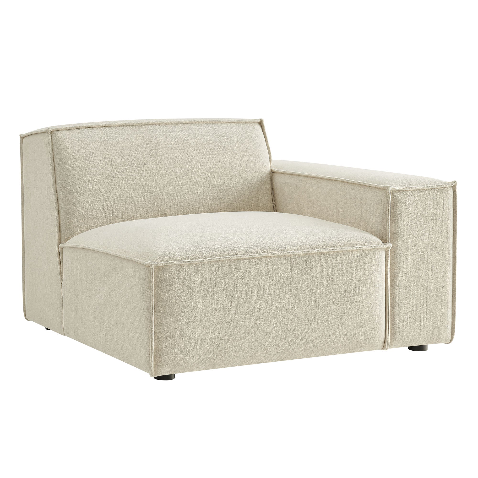 Modway EEI-7397 Restore Performance Fabric Upholstered Right-Facing Modular Lounge Chair