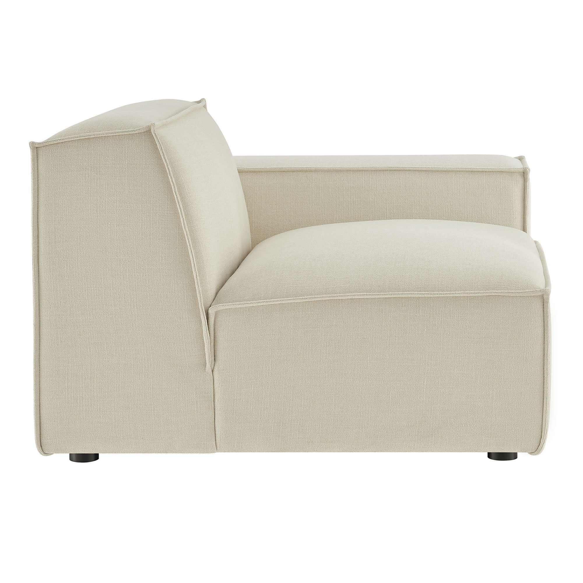 Modway EEI-7397 Restore Performance Fabric Upholstered Right-Facing Modular Lounge Chair