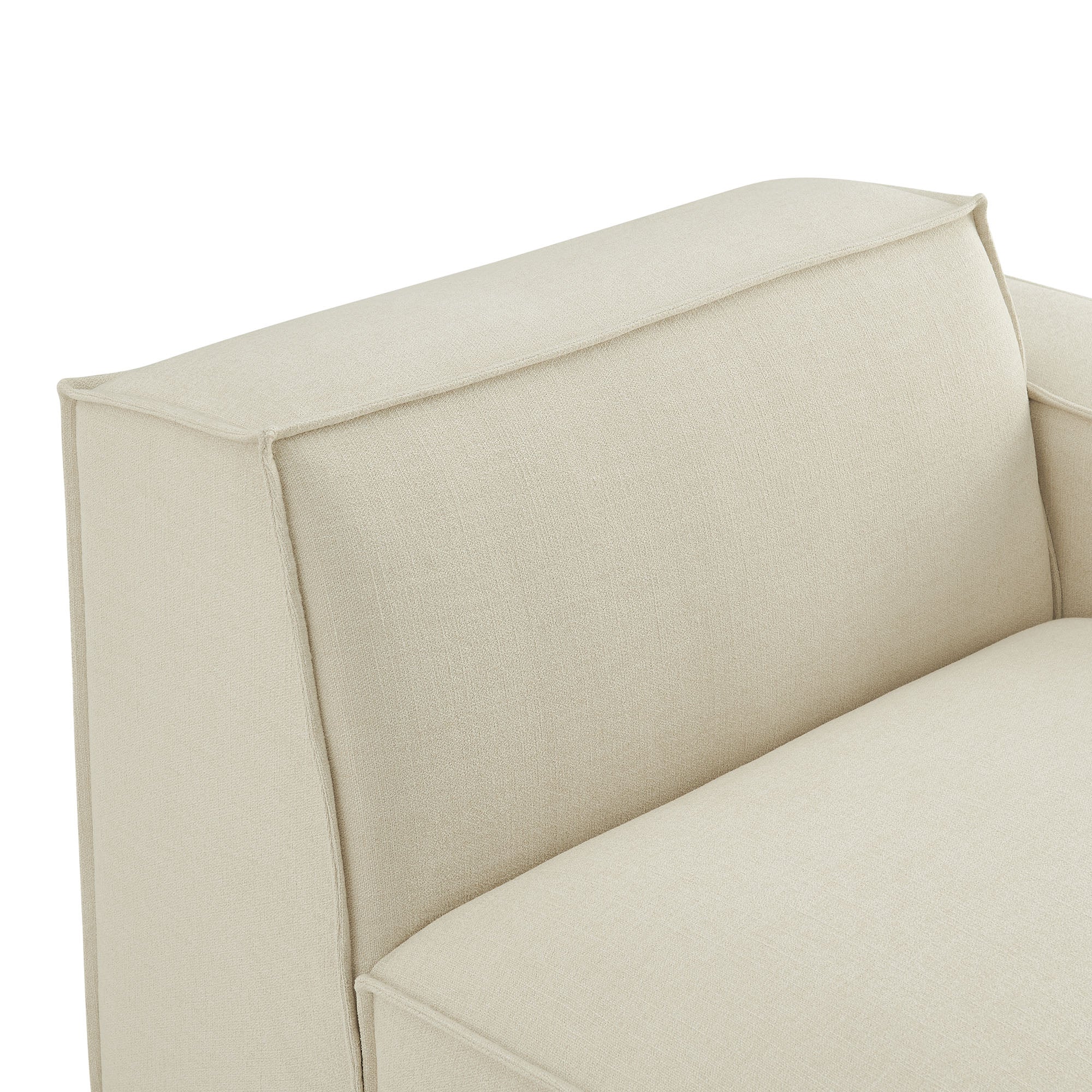 Modway EEI-7397 Restore Performance Fabric Upholstered Right-Facing Modular Lounge Chair