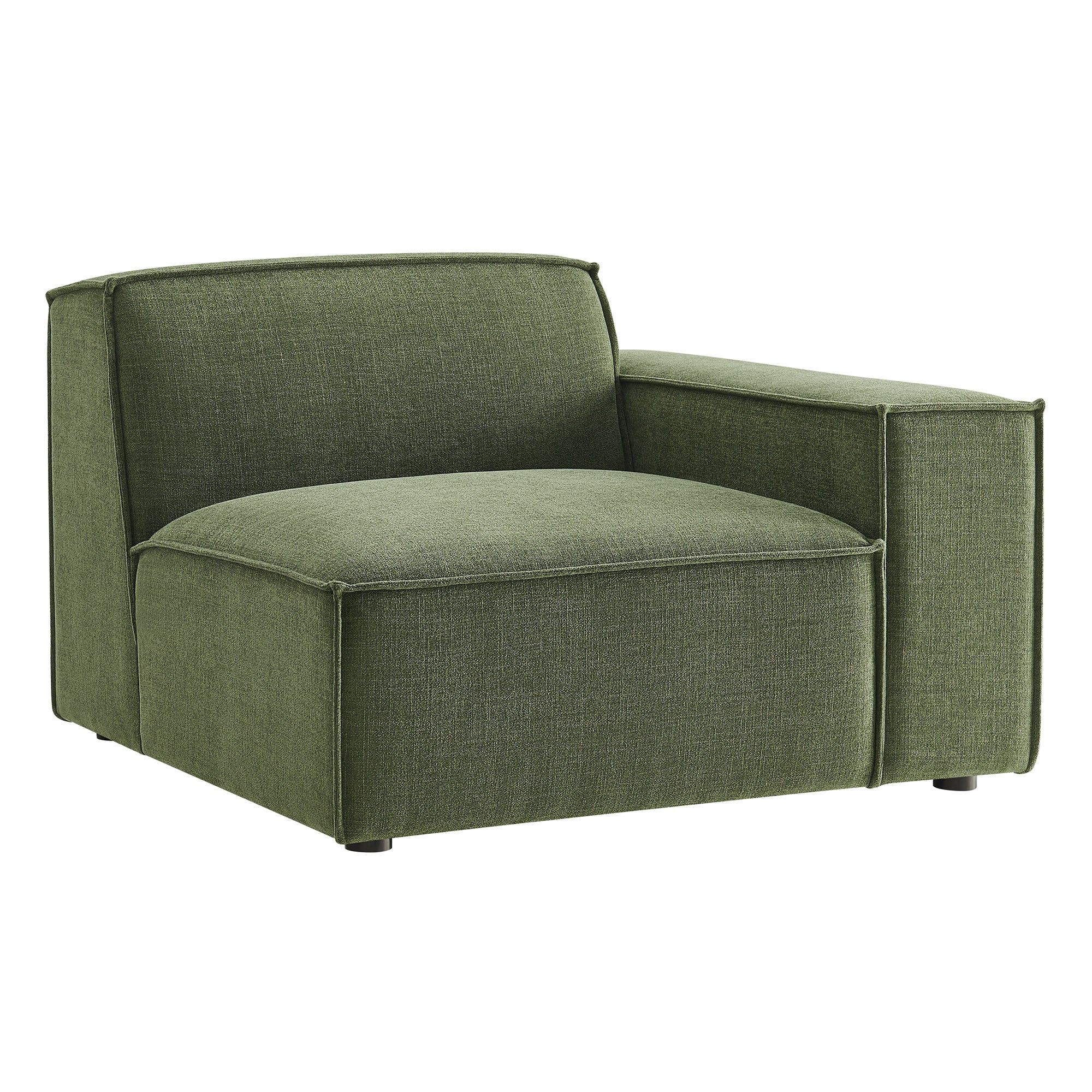 Modway EEI-7397 Restore Performance Fabric Upholstered Right-Facing Modular Lounge Chair
