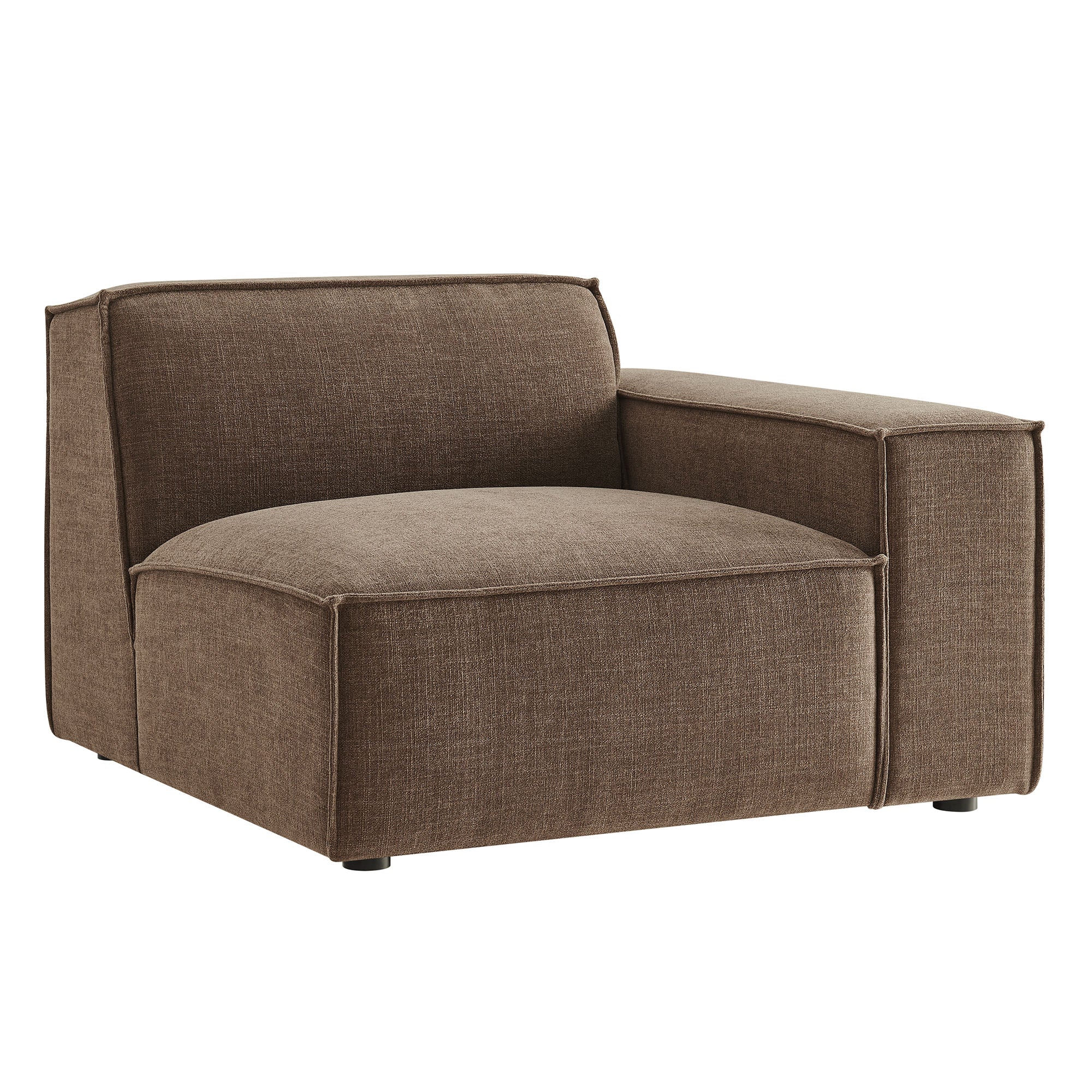 Modway EEI-7397 Restore Performance Fabric Upholstered Right-Facing Modular Lounge Chair