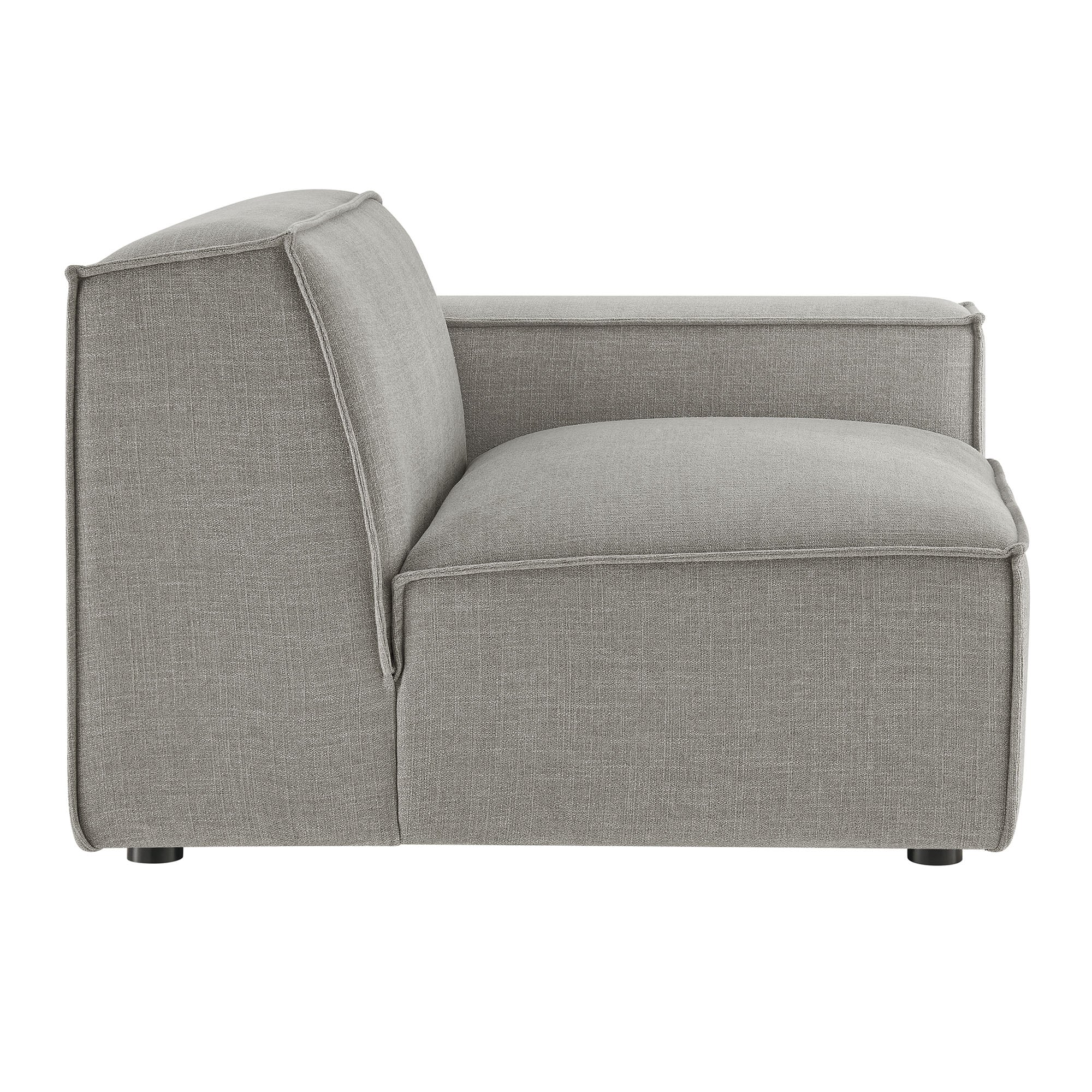 Modway EEI-7397 Restore Performance Fabric Upholstered Right-Facing Modular Lounge Chair
