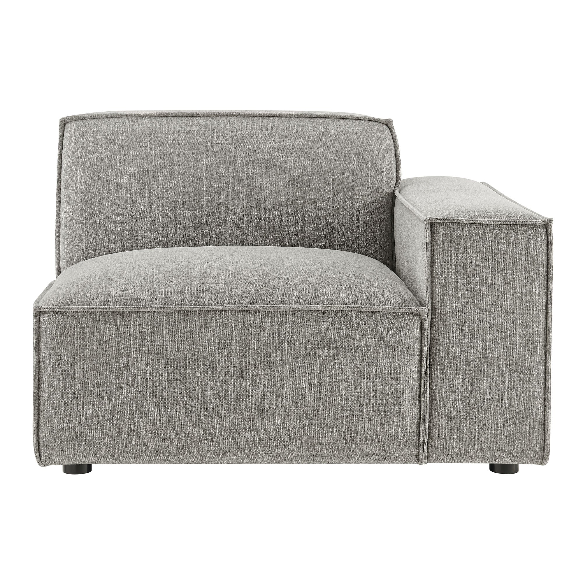 Modway EEI-7397 Restore Performance Fabric Upholstered Right-Facing Modular Lounge Chair
