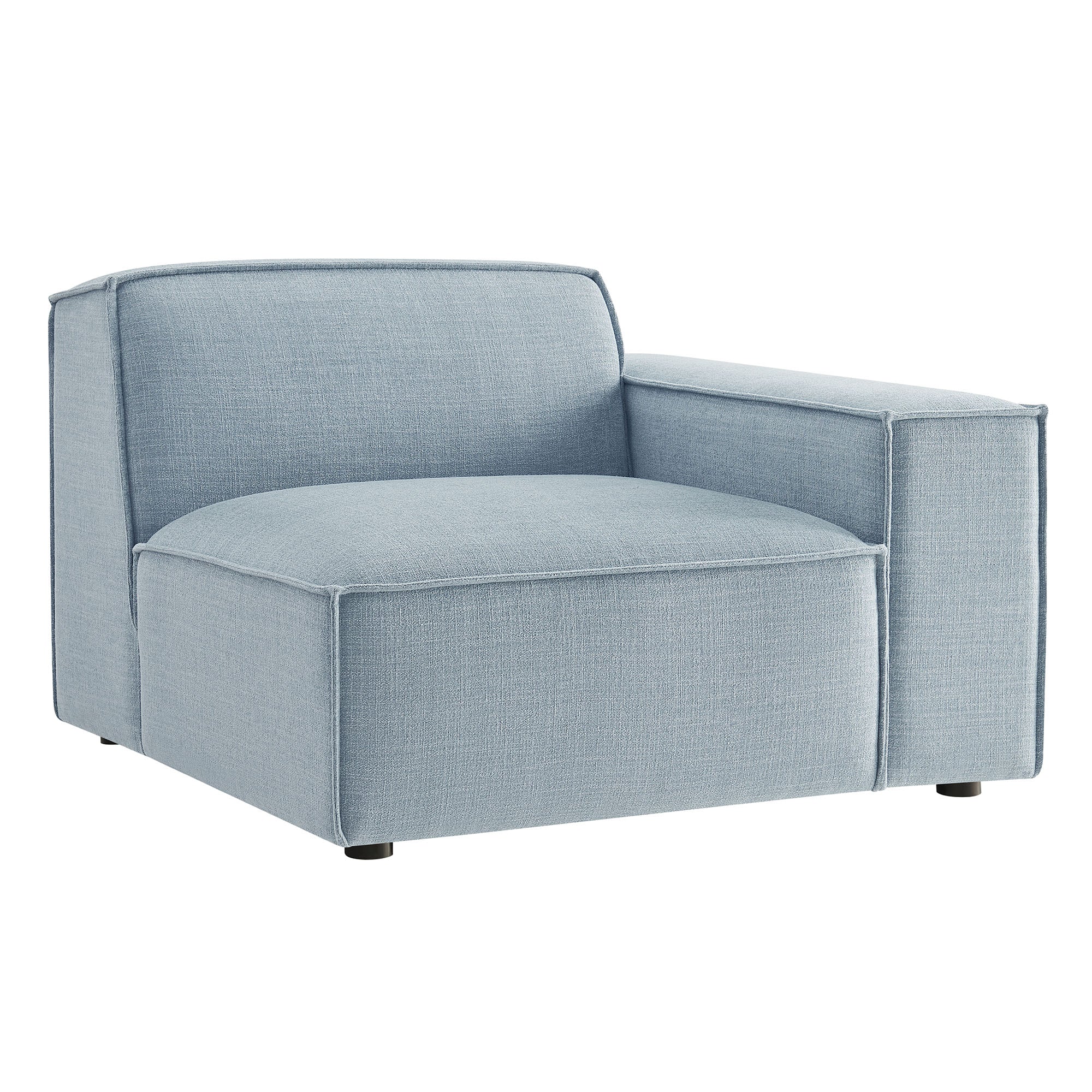 Modway EEI-7397 Restore Performance Fabric Upholstered Right-Facing Modular Lounge Chair