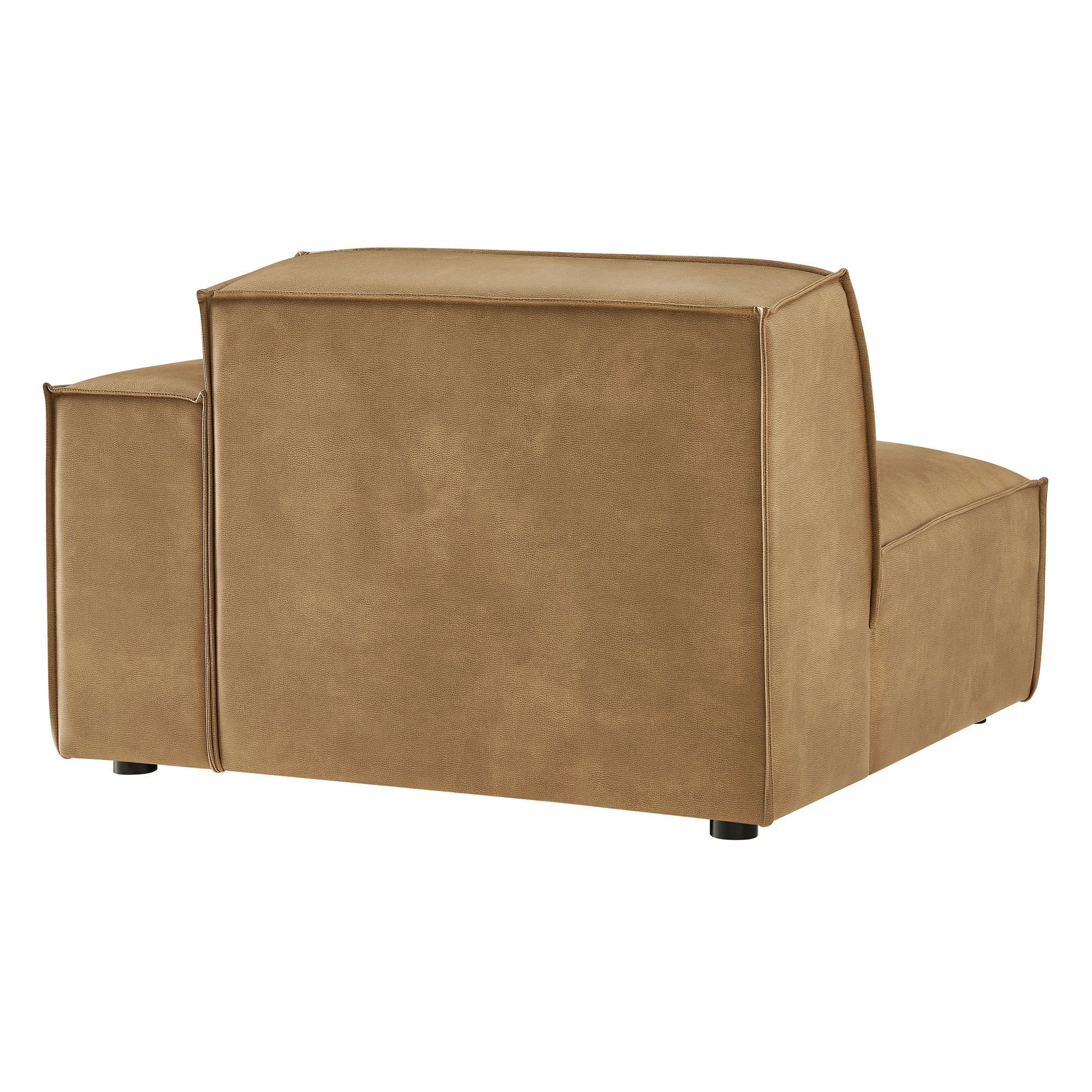Modway EEI-7398 Restore Vegan Leather Right-Facing Modular Lounge Chair