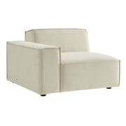 Modway EEI-7399 Restore Performance Fabric Upholstered Left-Facing Modular Lounge Chair