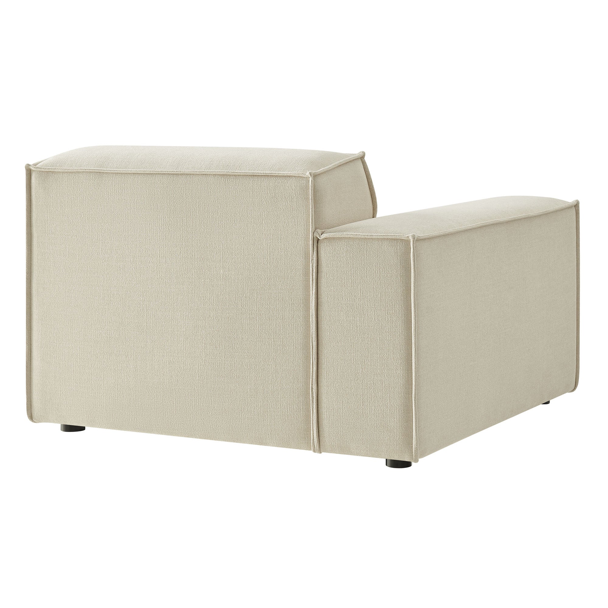 Modway EEI-7399 Restore Performance Fabric Upholstered Left-Facing Modular Lounge Chair