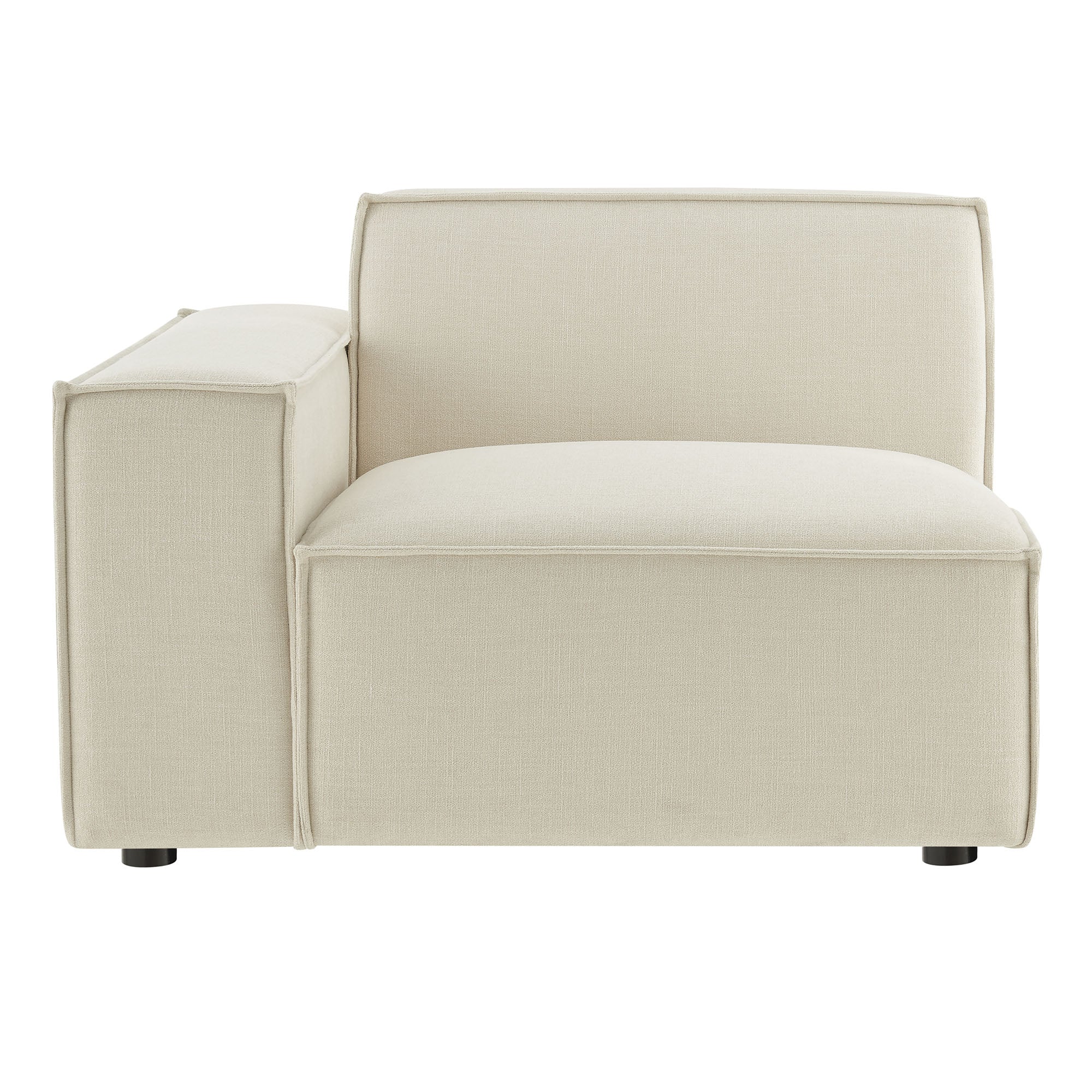 Modway EEI-7399 Restore Performance Fabric Upholstered Left-Facing Modular Lounge Chair