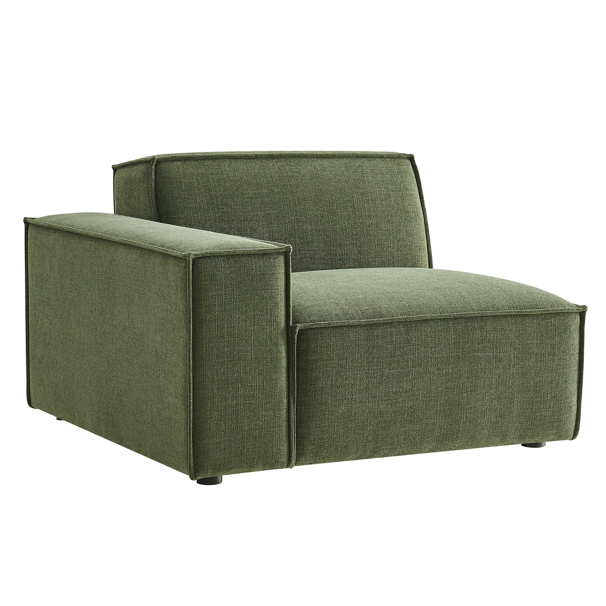 Modway EEI-7399 Restore Performance Fabric Upholstered Left-Facing Modular Lounge Chair