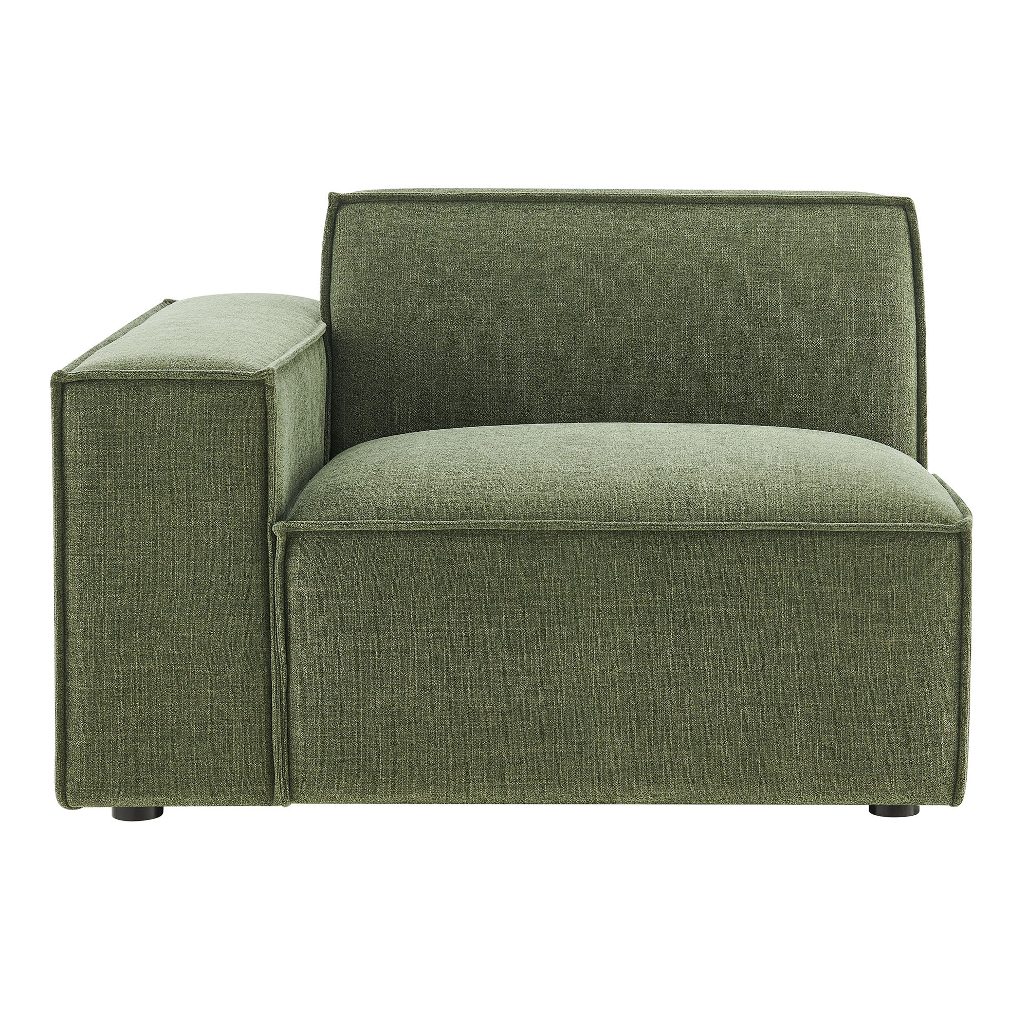 Modway EEI-7399 Restore Performance Fabric Upholstered Left-Facing Modular Lounge Chair