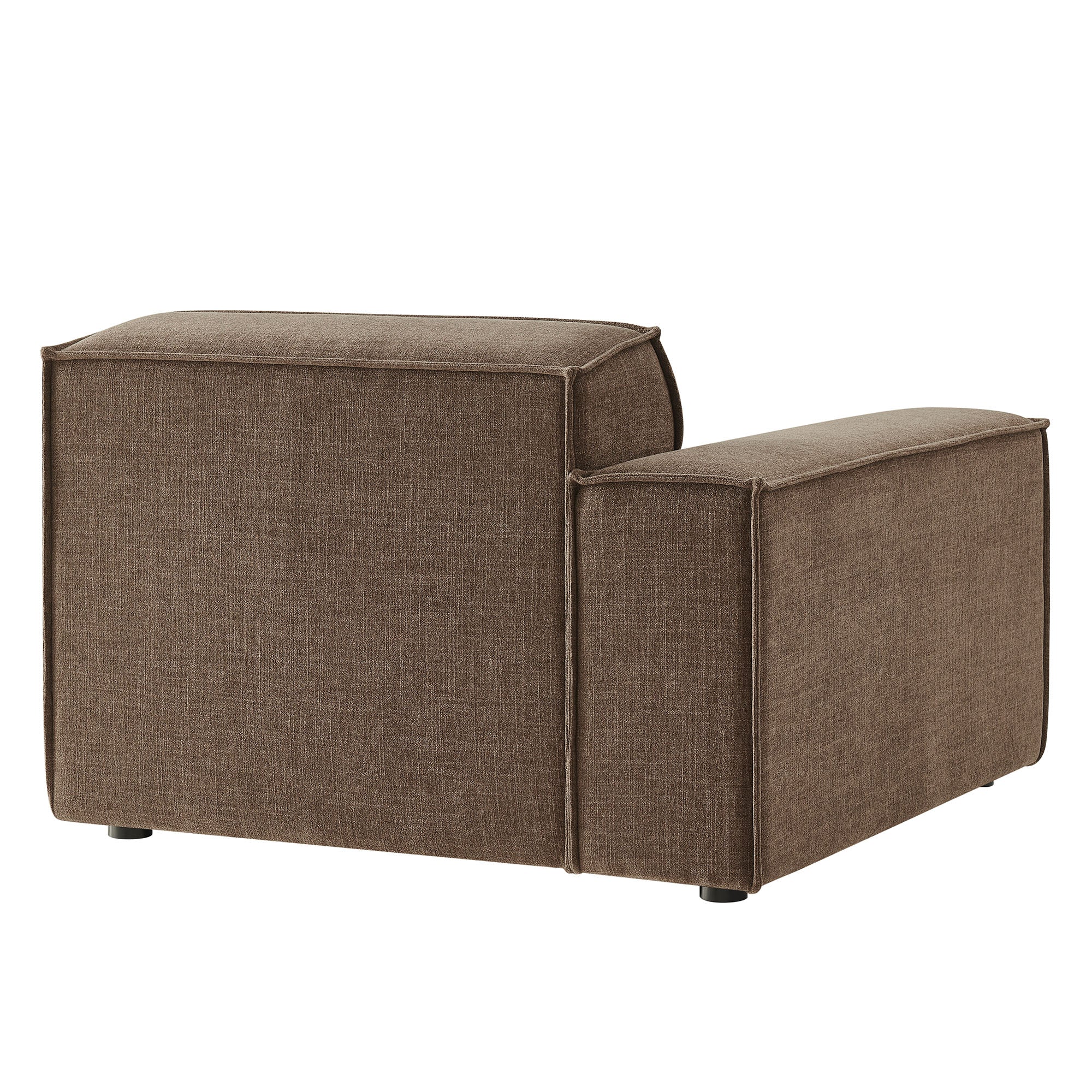 Modway EEI-7399 Restore Performance Fabric Upholstered Left-Facing Modular Lounge Chair
