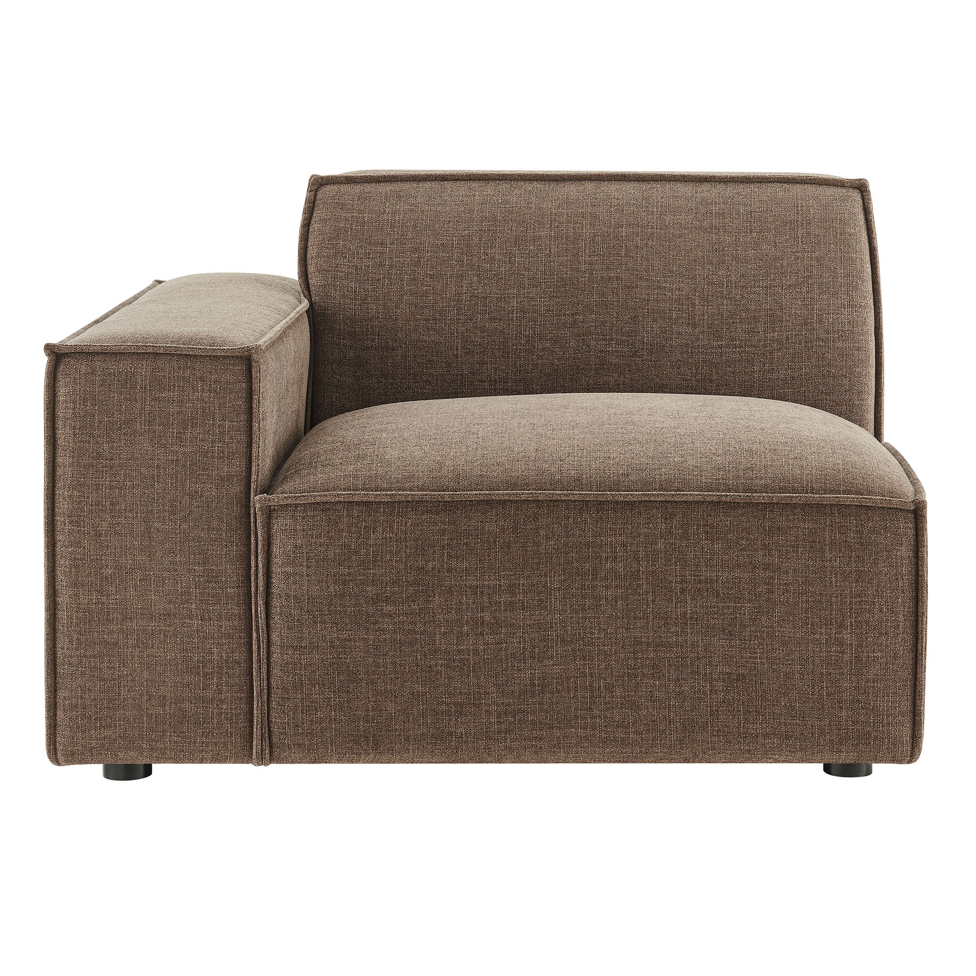 Modway EEI-7399 Restore Performance Fabric Upholstered Left-Facing Modular Lounge Chair