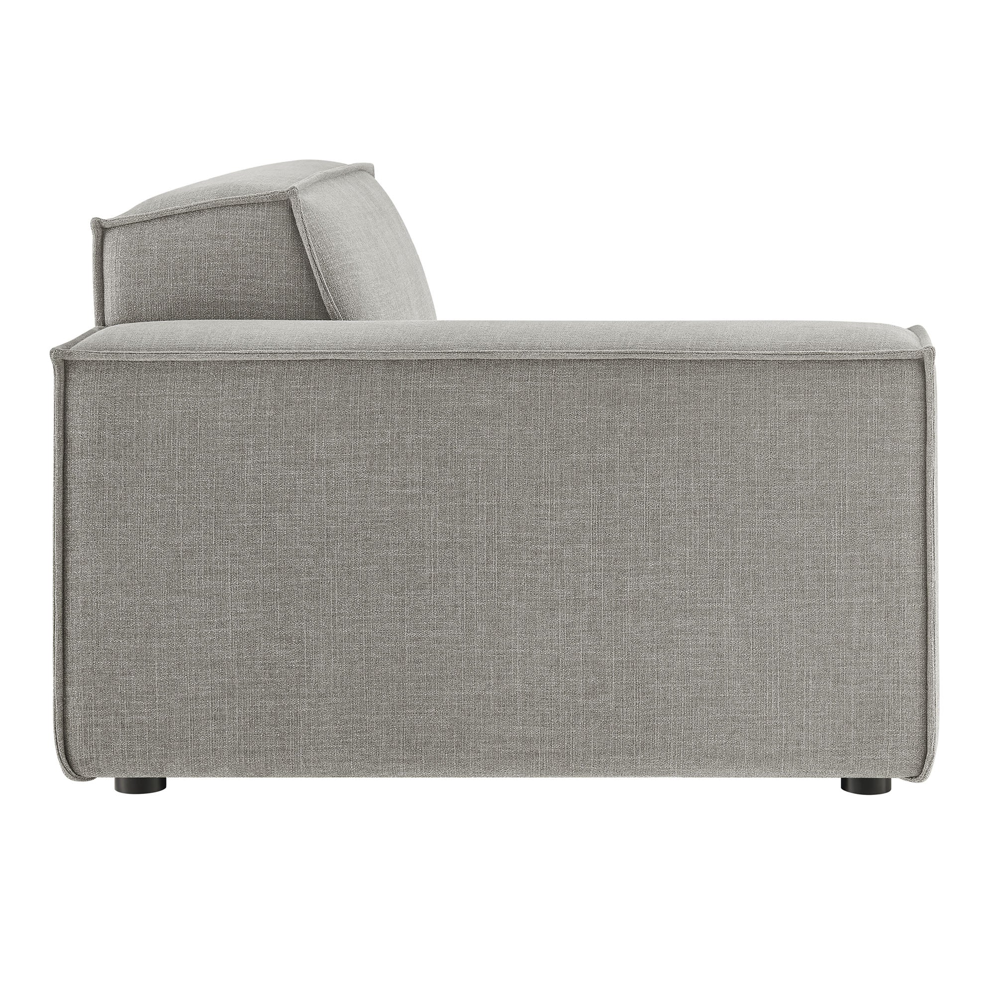 Modway EEI-7399 Restore Performance Fabric Upholstered Left-Facing Modular Lounge Chair