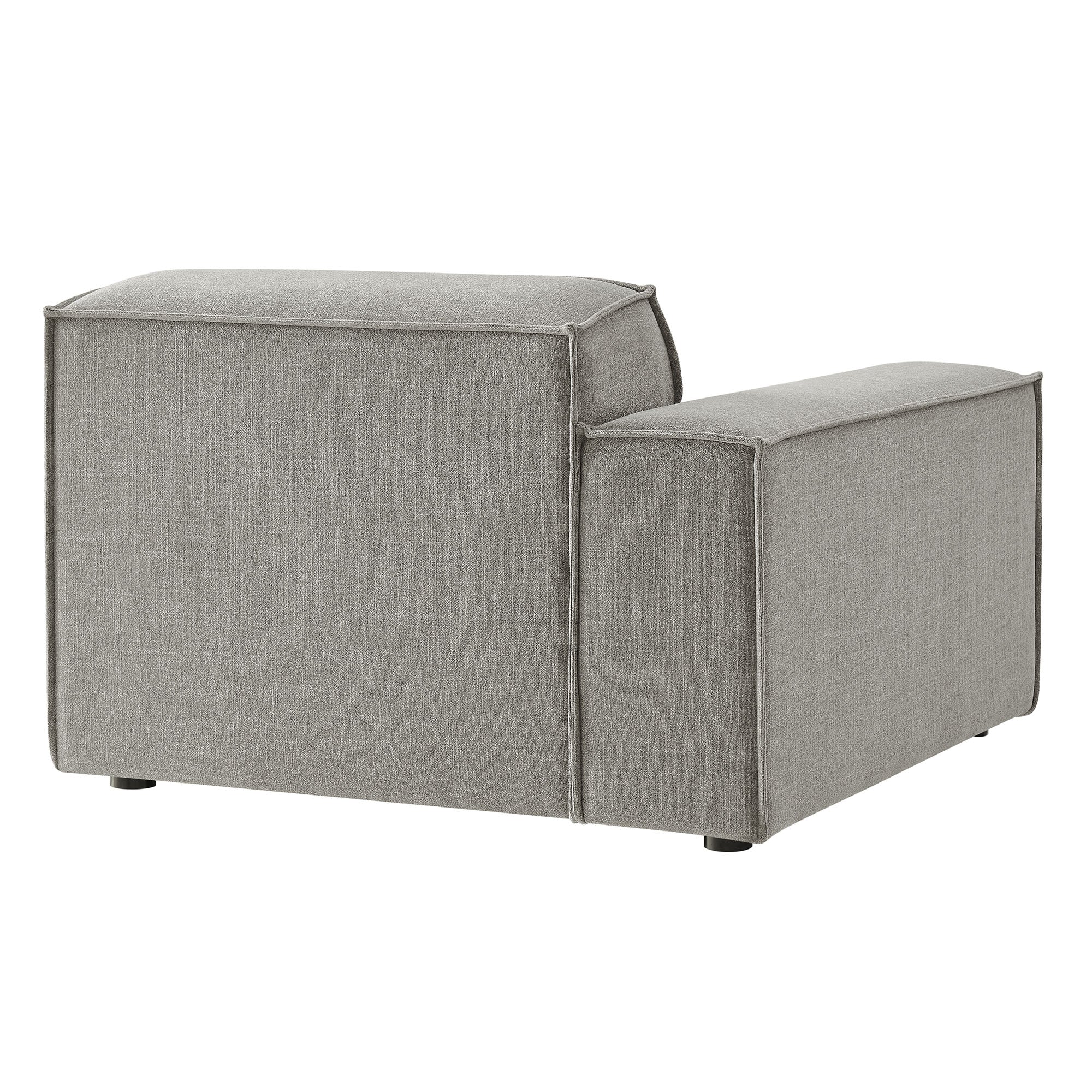 Modway EEI-7399 Restore Performance Fabric Upholstered Left-Facing Modular Lounge Chair