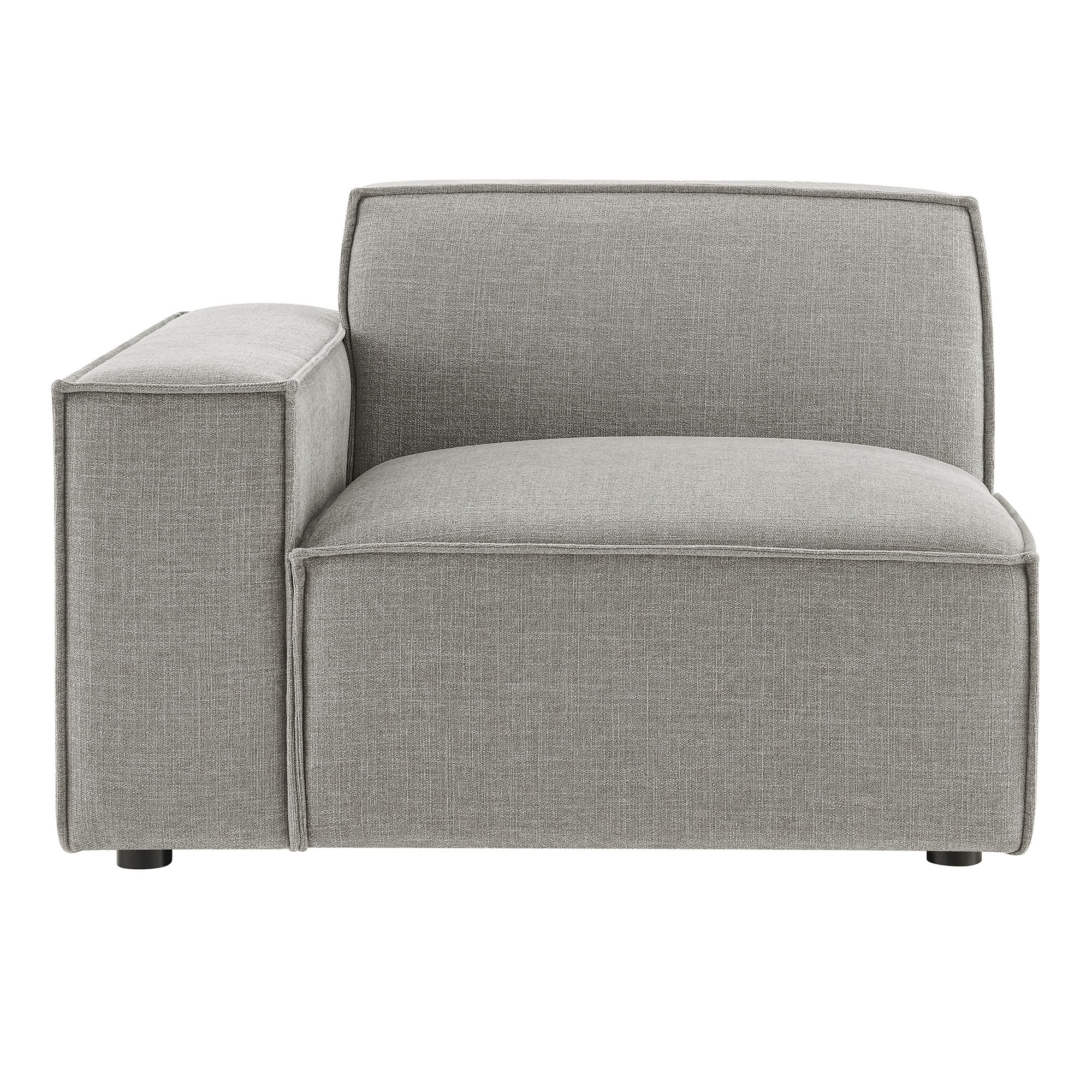Modway EEI-7399 Restore Performance Fabric Upholstered Left-Facing Modular Lounge Chair