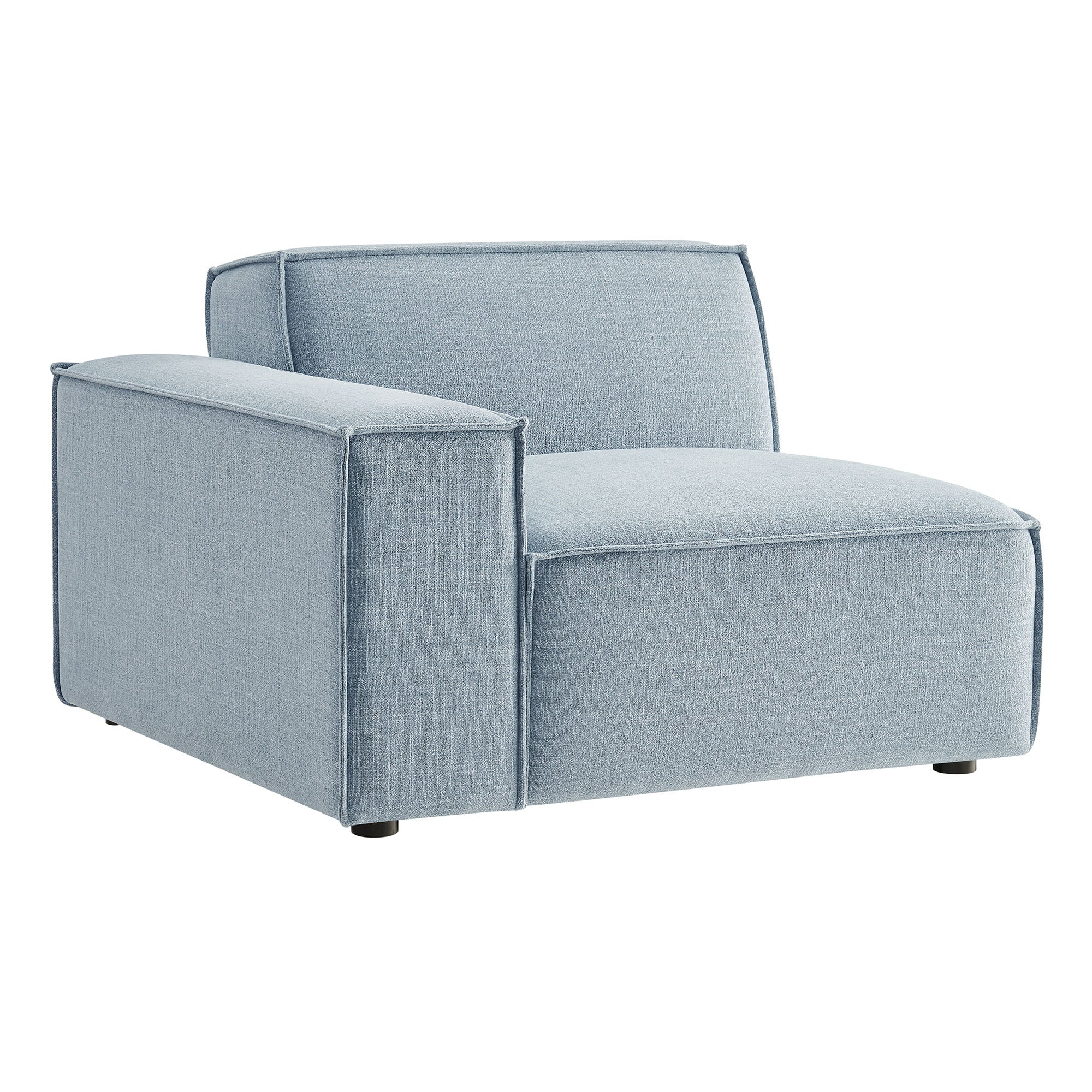 Modway EEI-7399 Restore Performance Fabric Upholstered Left-Facing Modular Lounge Chair