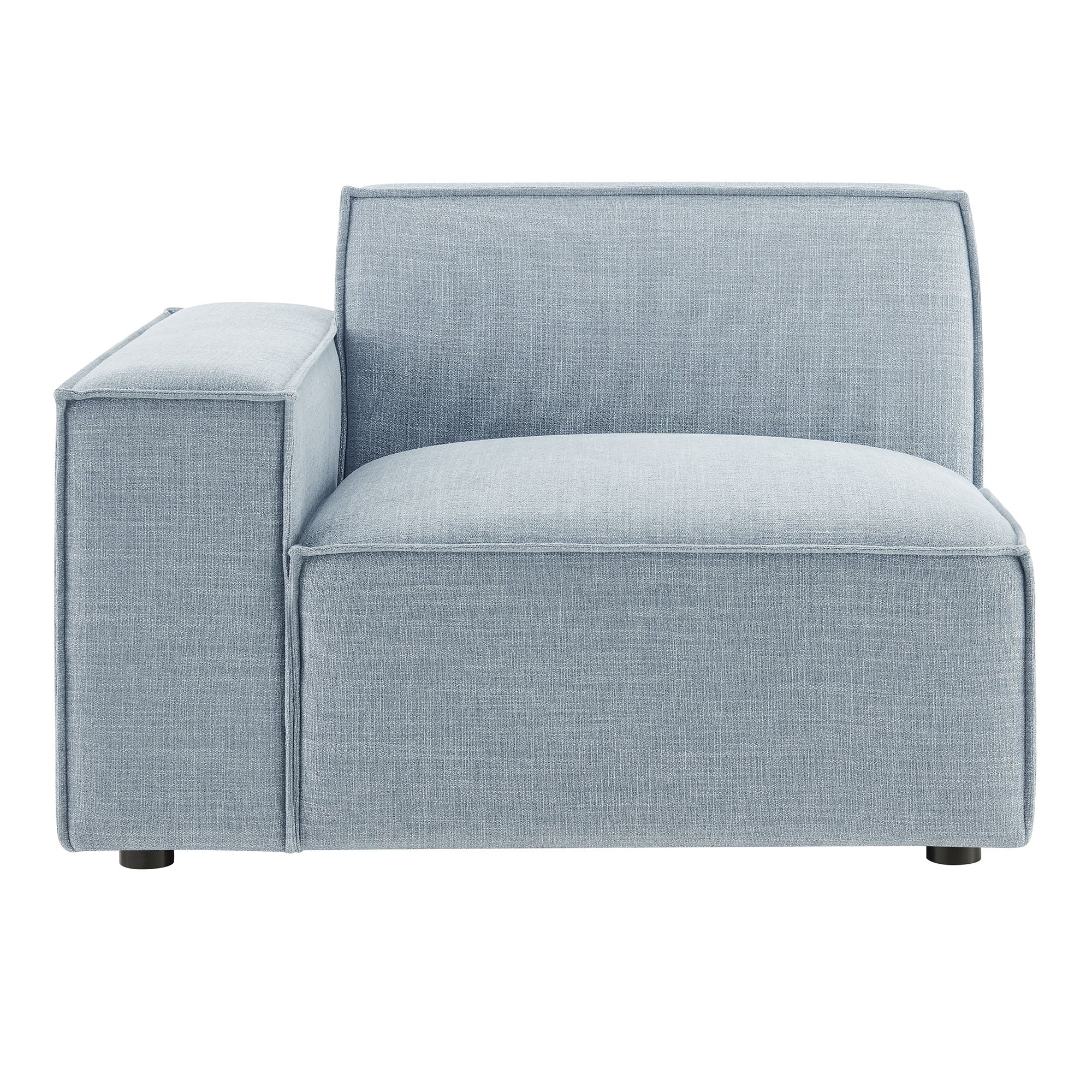 Modway EEI-7399 Restore Performance Fabric Upholstered Left-Facing Modular Lounge Chair