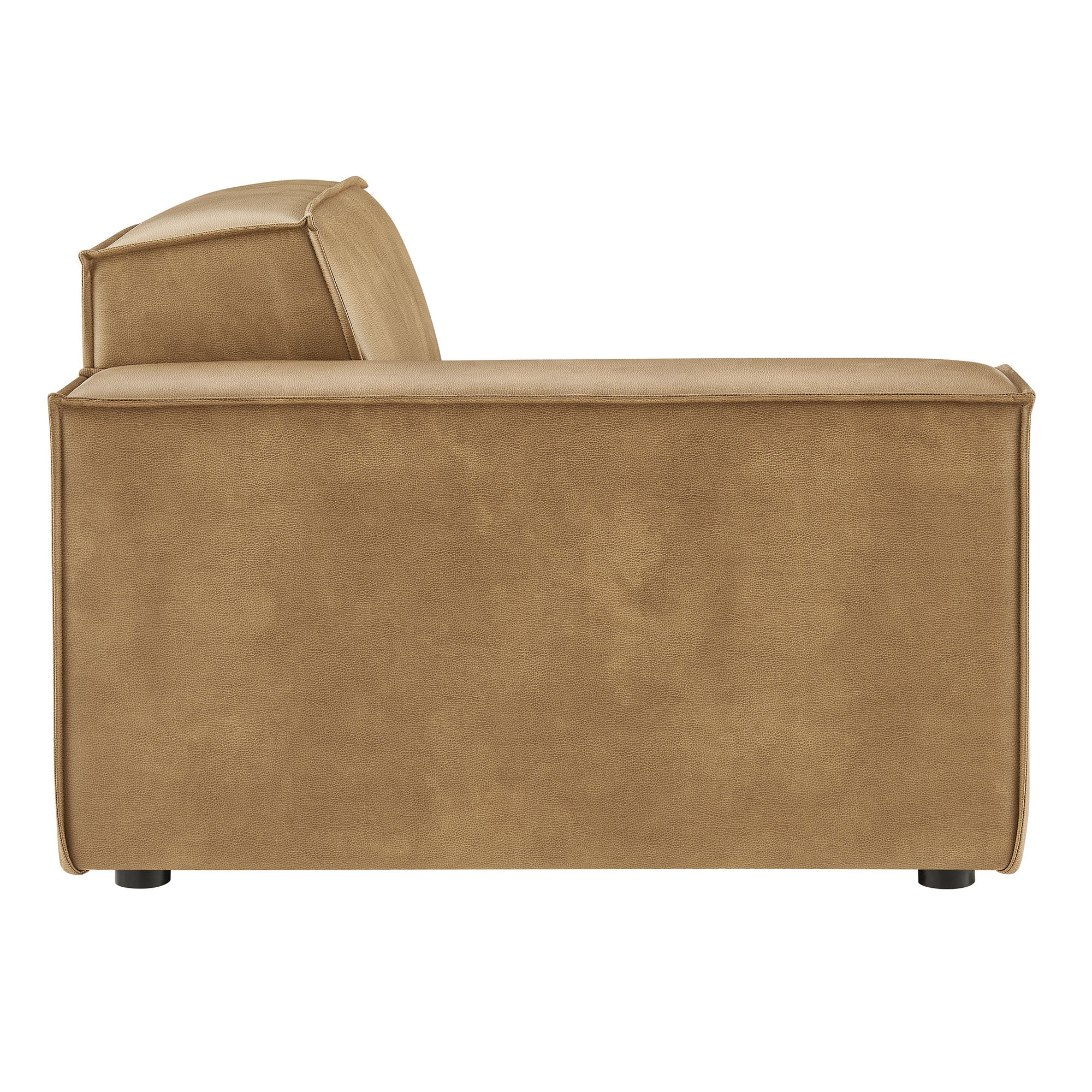 Modway EEI-7400 Restore Vegan Leather Left-Facing Modular Lounge Chair