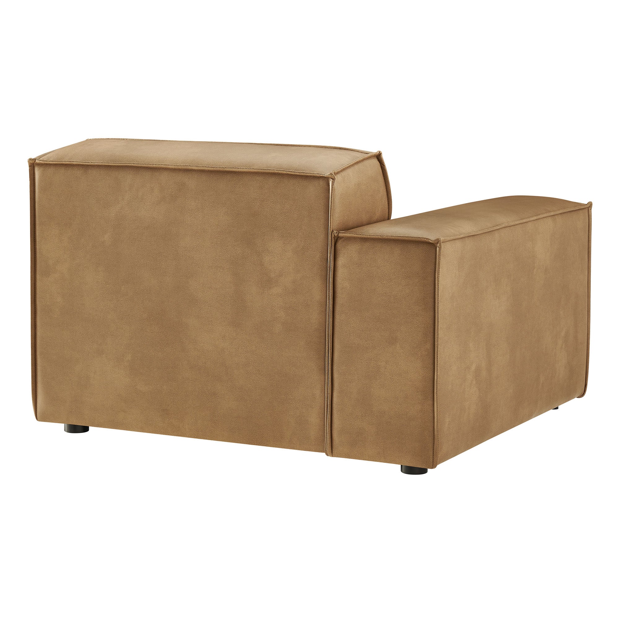 Modway EEI-7400 Restore Vegan Leather Left-Facing Modular Lounge Chair